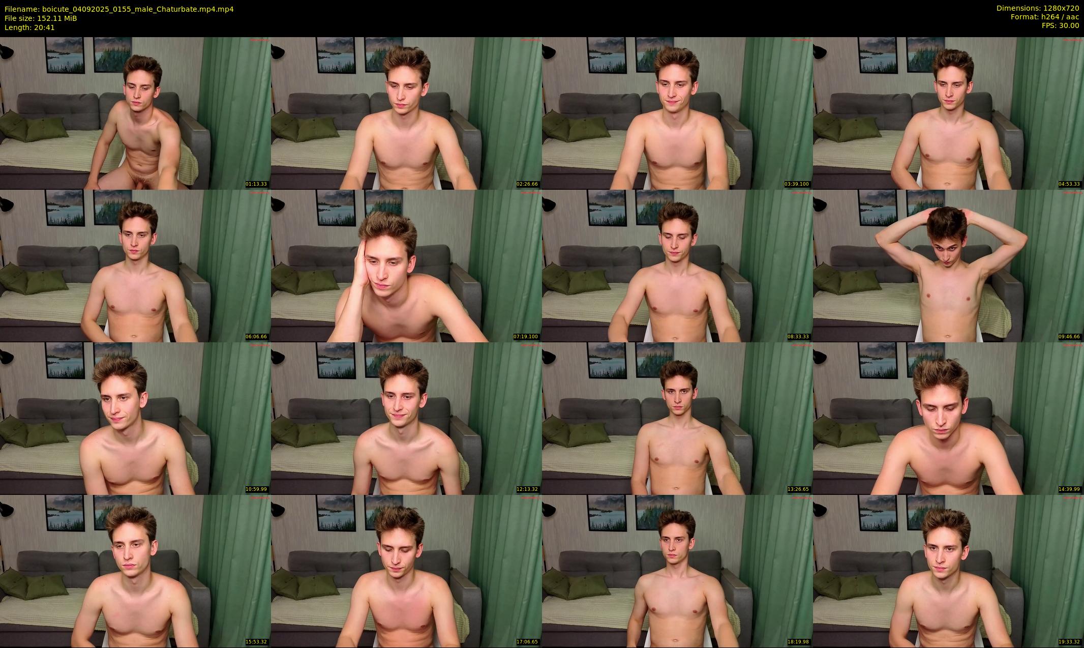 boicute — 21 minute Chaturbate male cam show recording, 720p, Sep 4, 2025