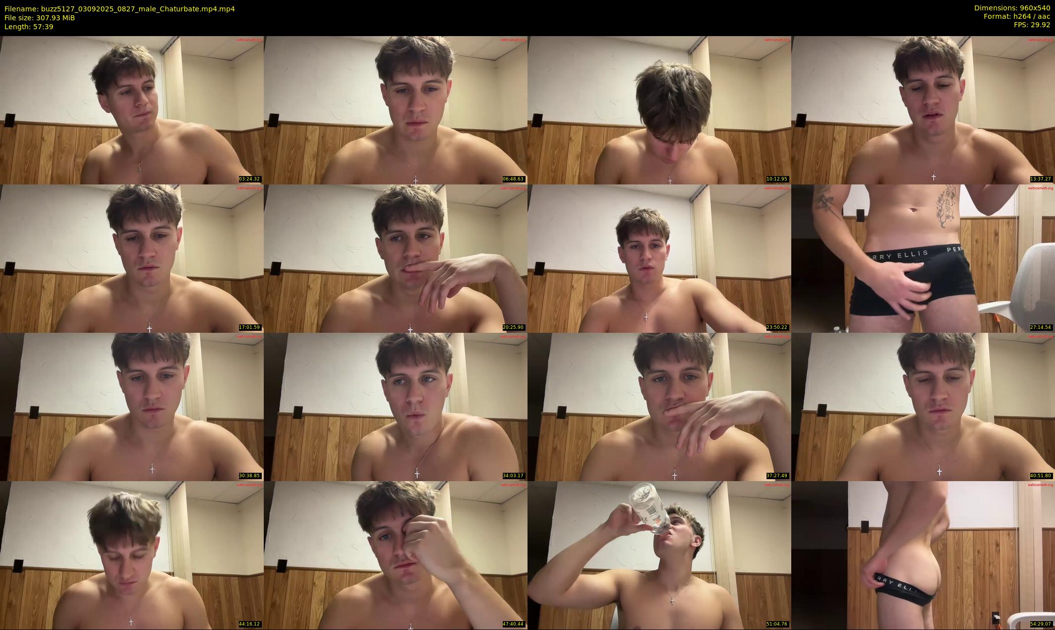 buzz5127 — 58 minute Chaturbate male cam show recording, 480p, Sep 3, 2025
