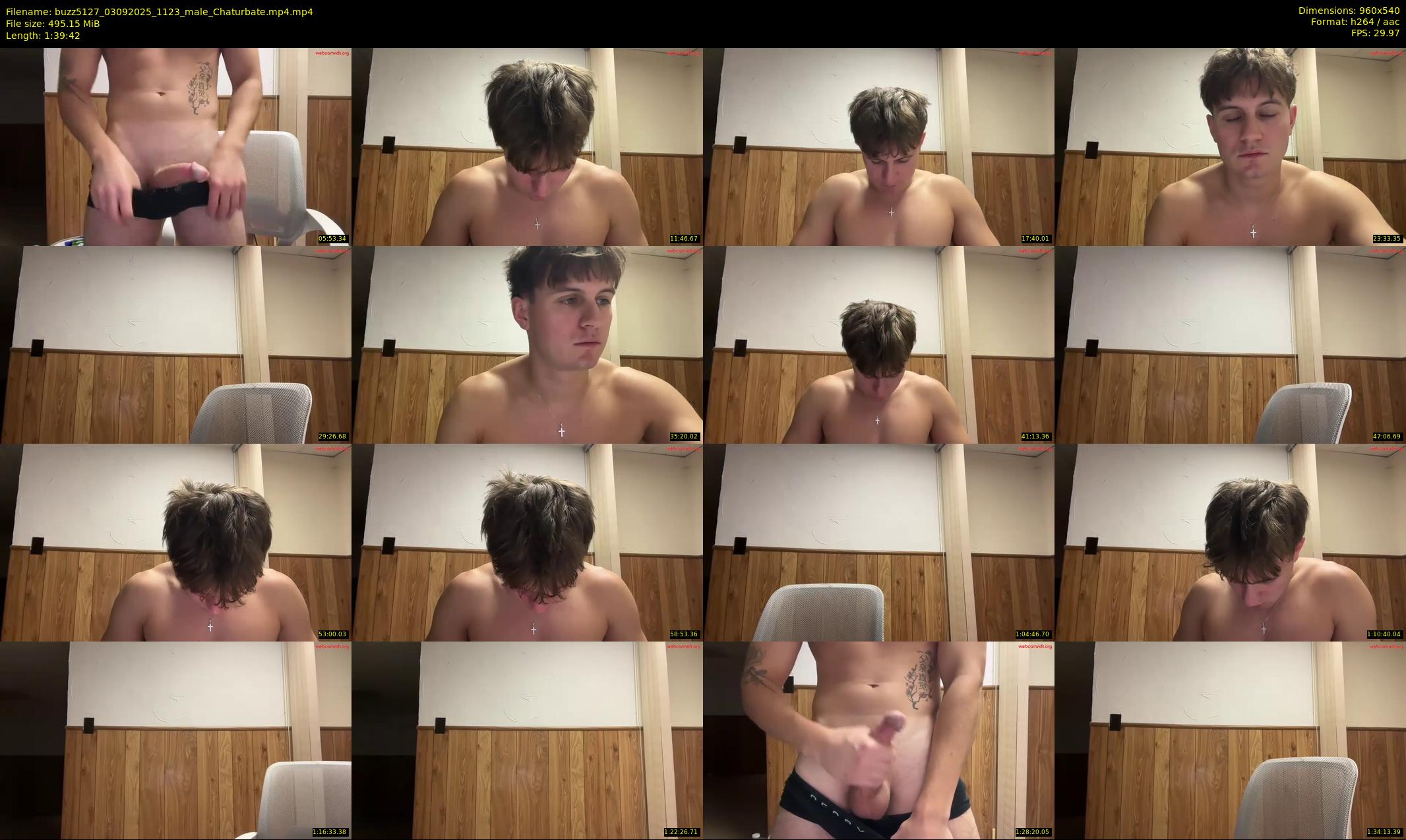 buzz5127 — 100 minute Chaturbate male cam show recording, 480p, Sep 3, 2025