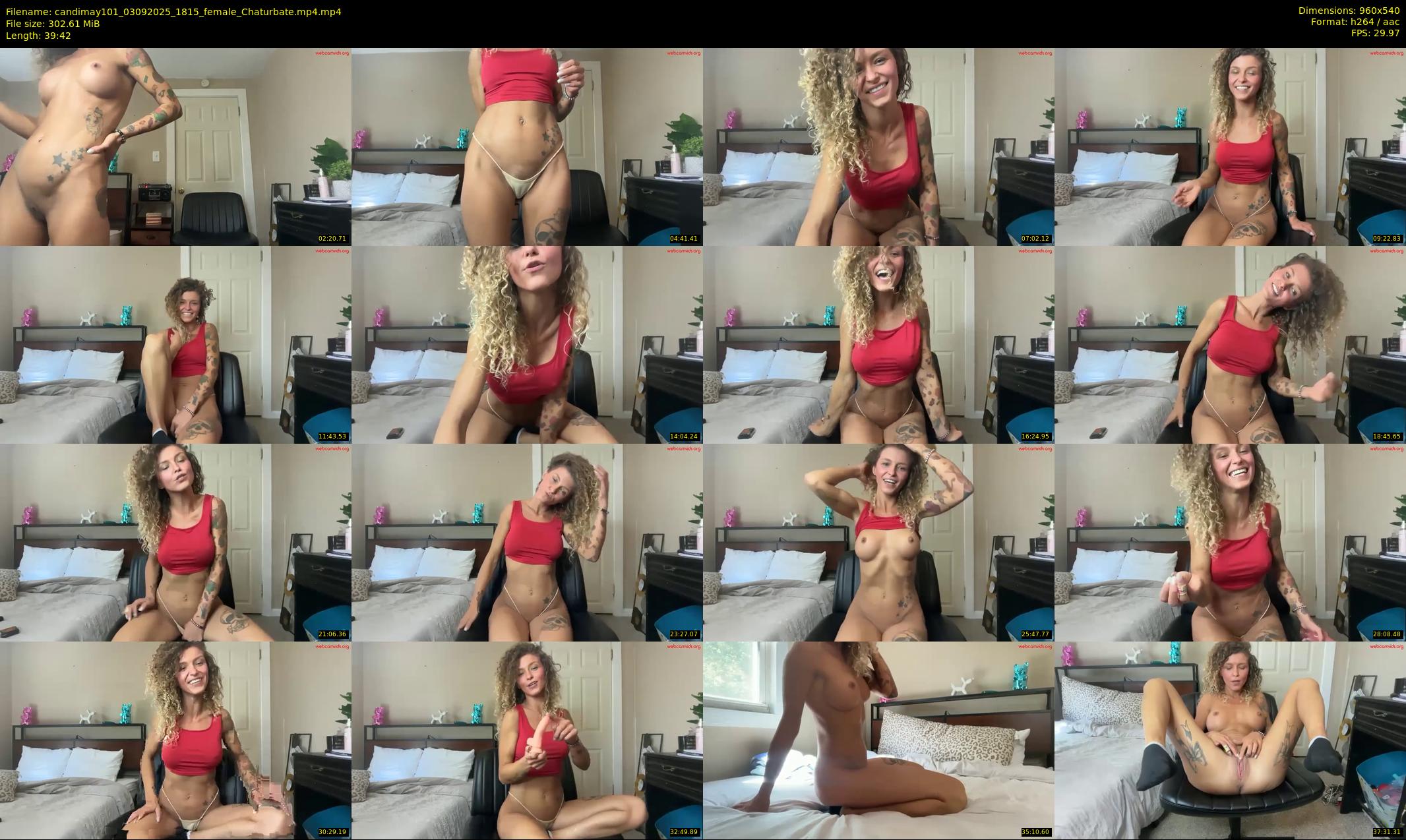 candimay101 — 40 minute Chaturbate female cam show recording, 480p, Sep 3, 2025