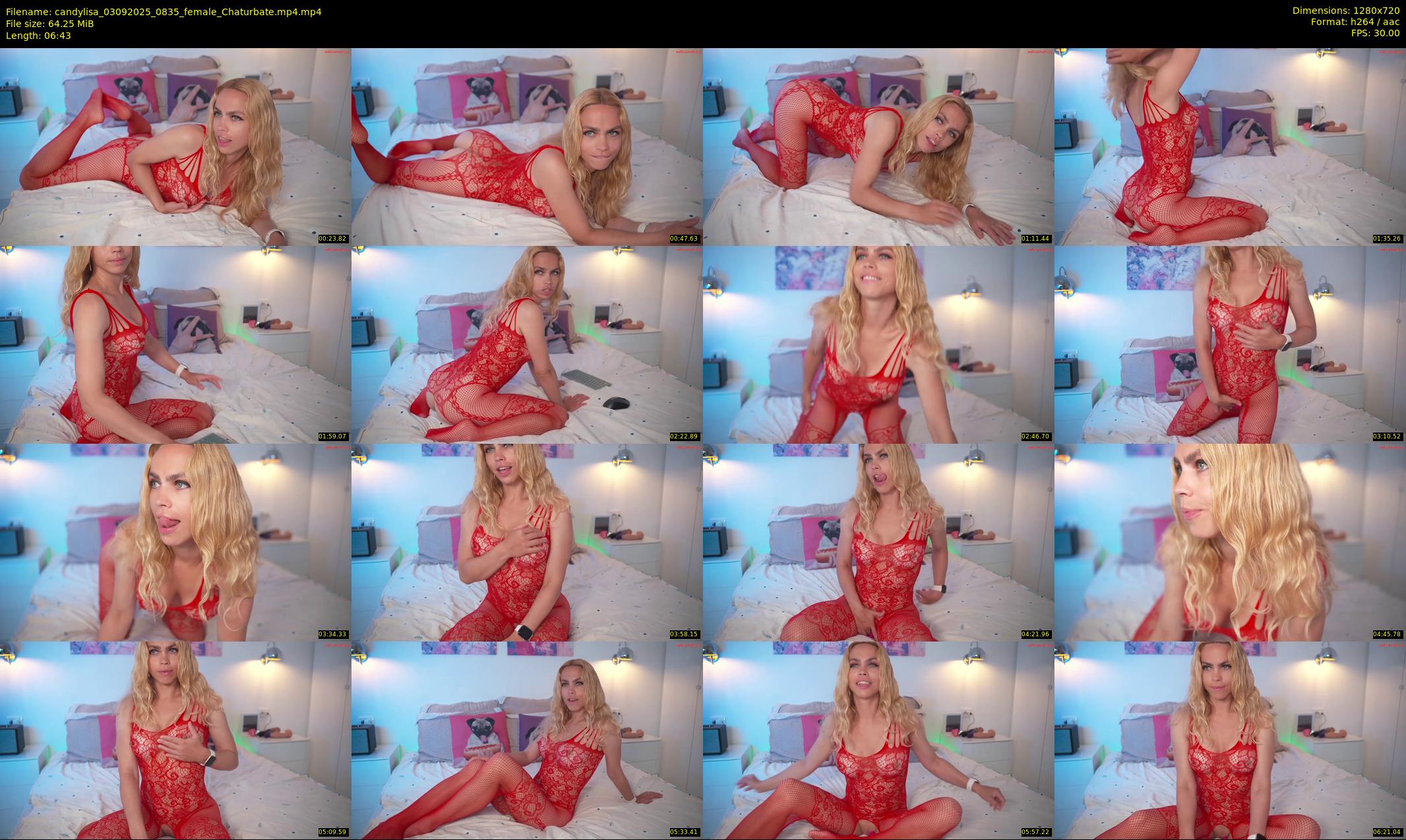 candylisa — 7 minute Chaturbate female cam show recording, 720p, Sep 3, 2025