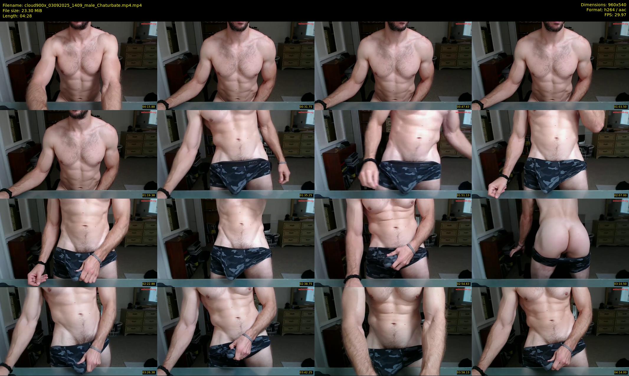 cloud900x — 5 minute Chaturbate male cam show recording, 480p, Sep 3, 2025
