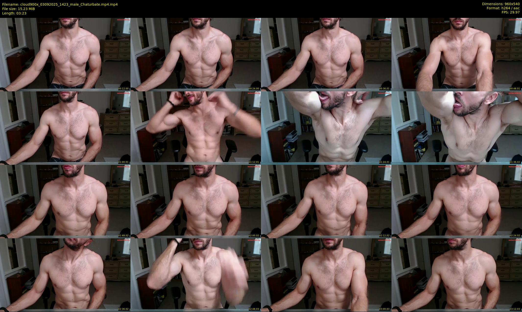 cloud900x — 4 minute Chaturbate male cam show recording, 480p, Sep 3, 2025