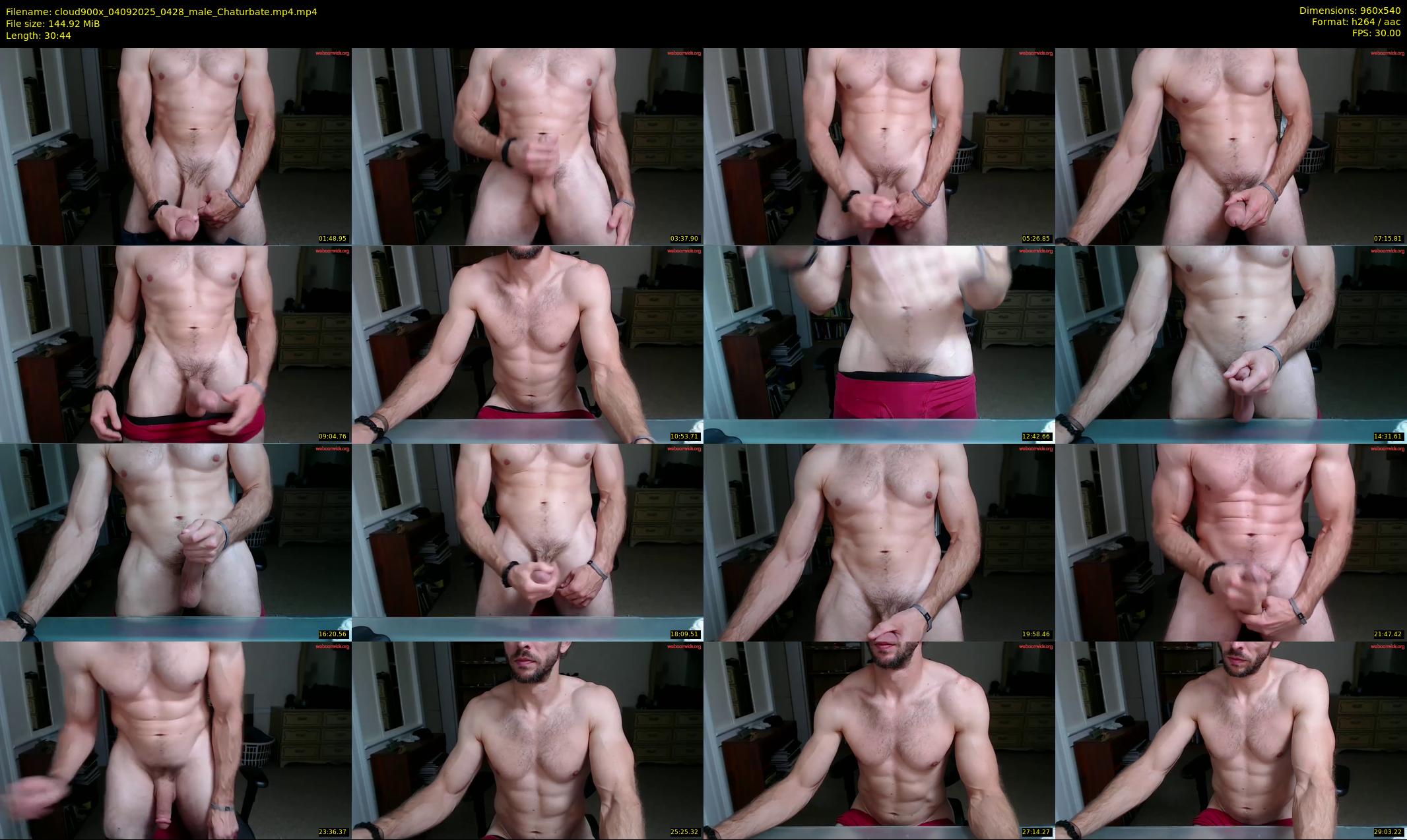 cloud900x — 31 minute Chaturbate male cam show recording, 480p, Sep 4, 2025