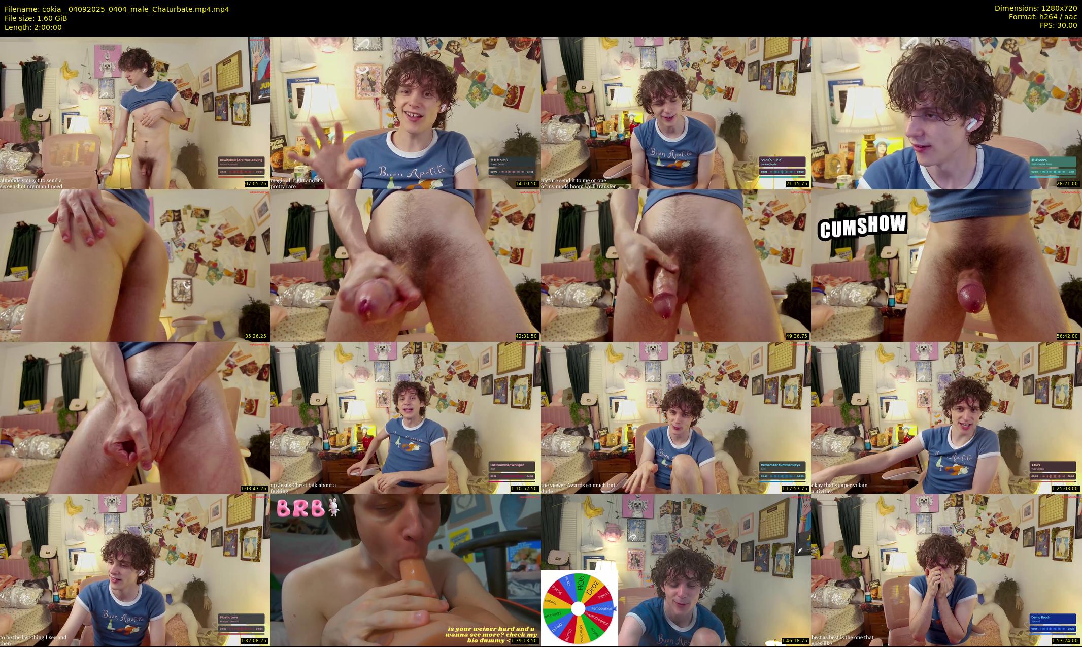 cokia_ — 120 minute Chaturbate male cam show recording, 720p, Sep 4, 2025