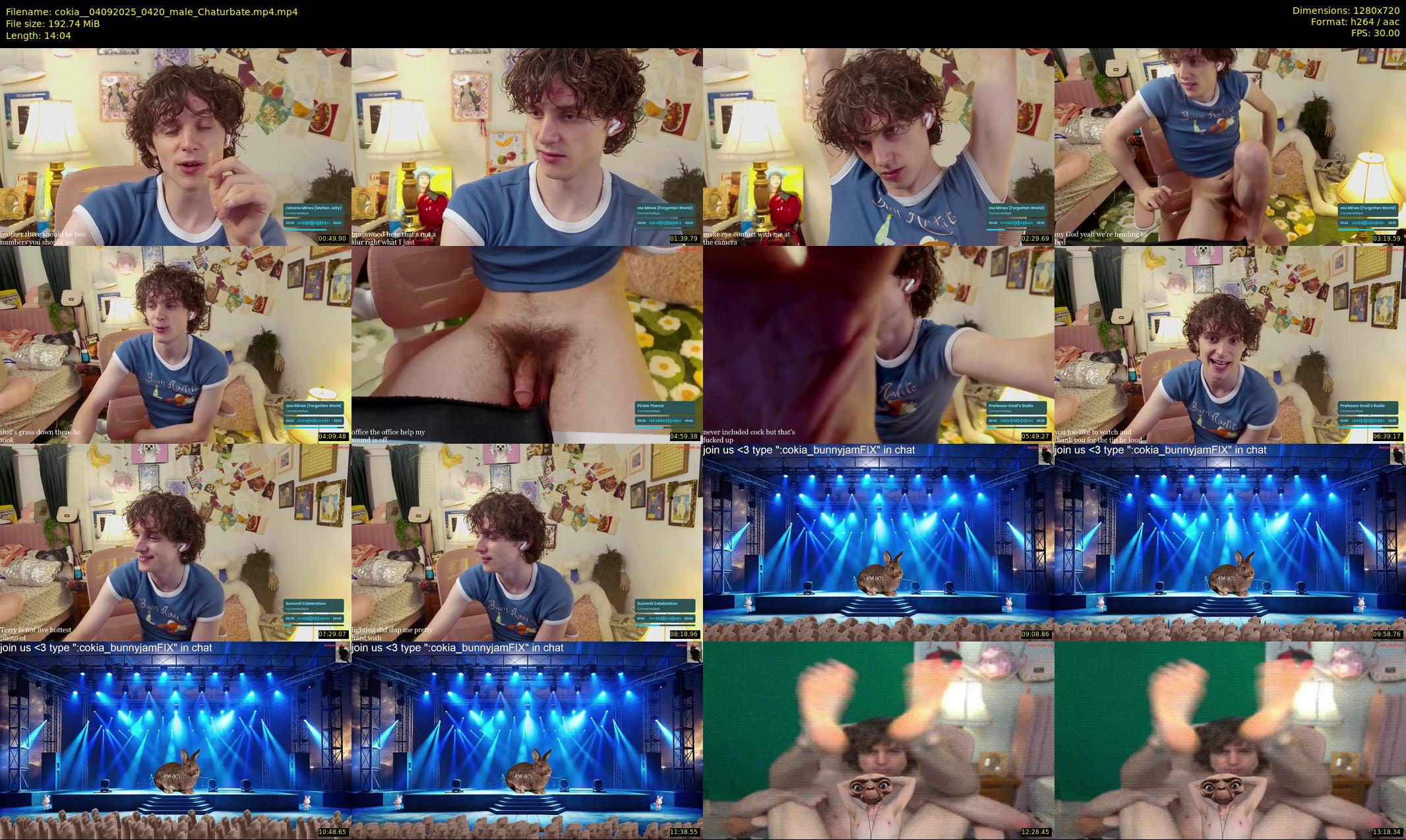 cokia_ — 15 minute Chaturbate male cam show recording, 720p, Sep 4, 2025
