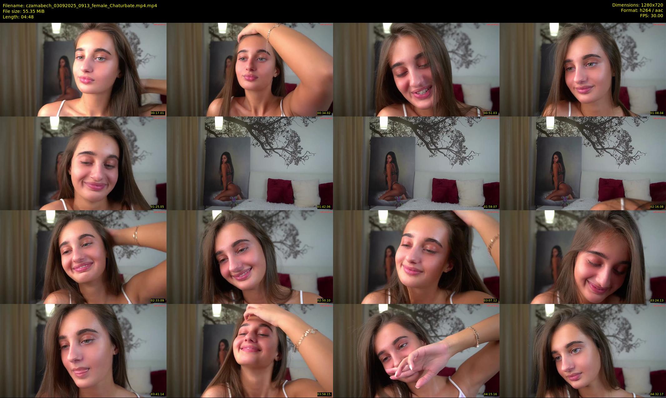 czamabech — 5 minute Chaturbate female cam show recording, 720p, Sep 3, 2025