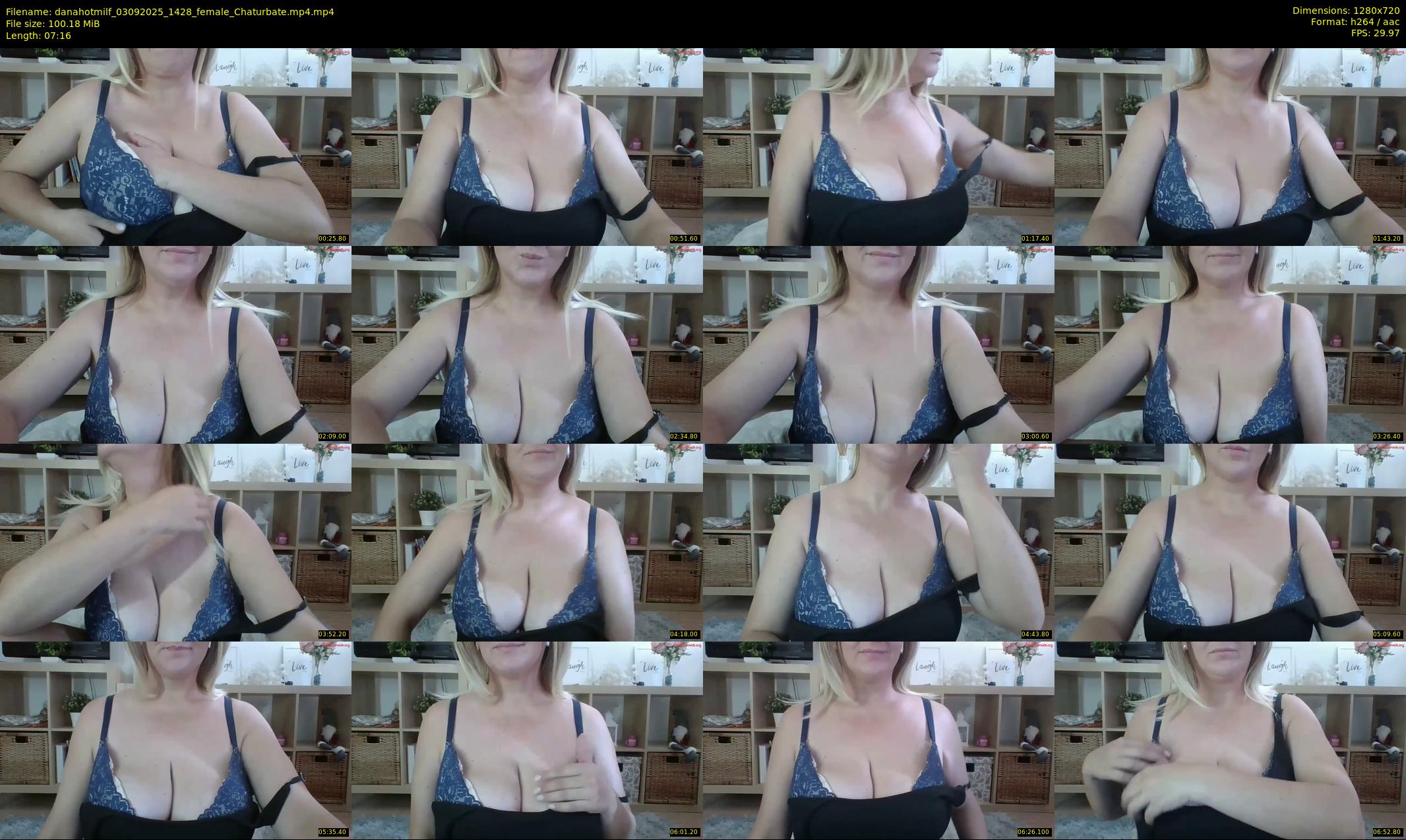 danahotmilf — 8 minute Chaturbate female cam show recording, 720p, Sep 3, 2025