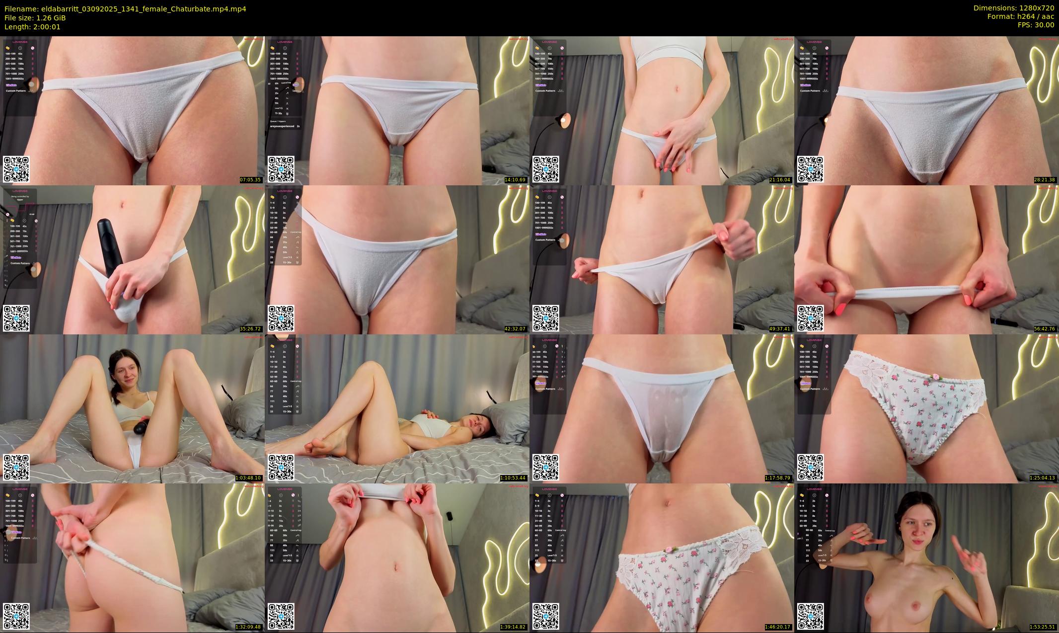 eldabarritt — 121 minute Chaturbate female cam show recording, 720p, Sep 3, 2025