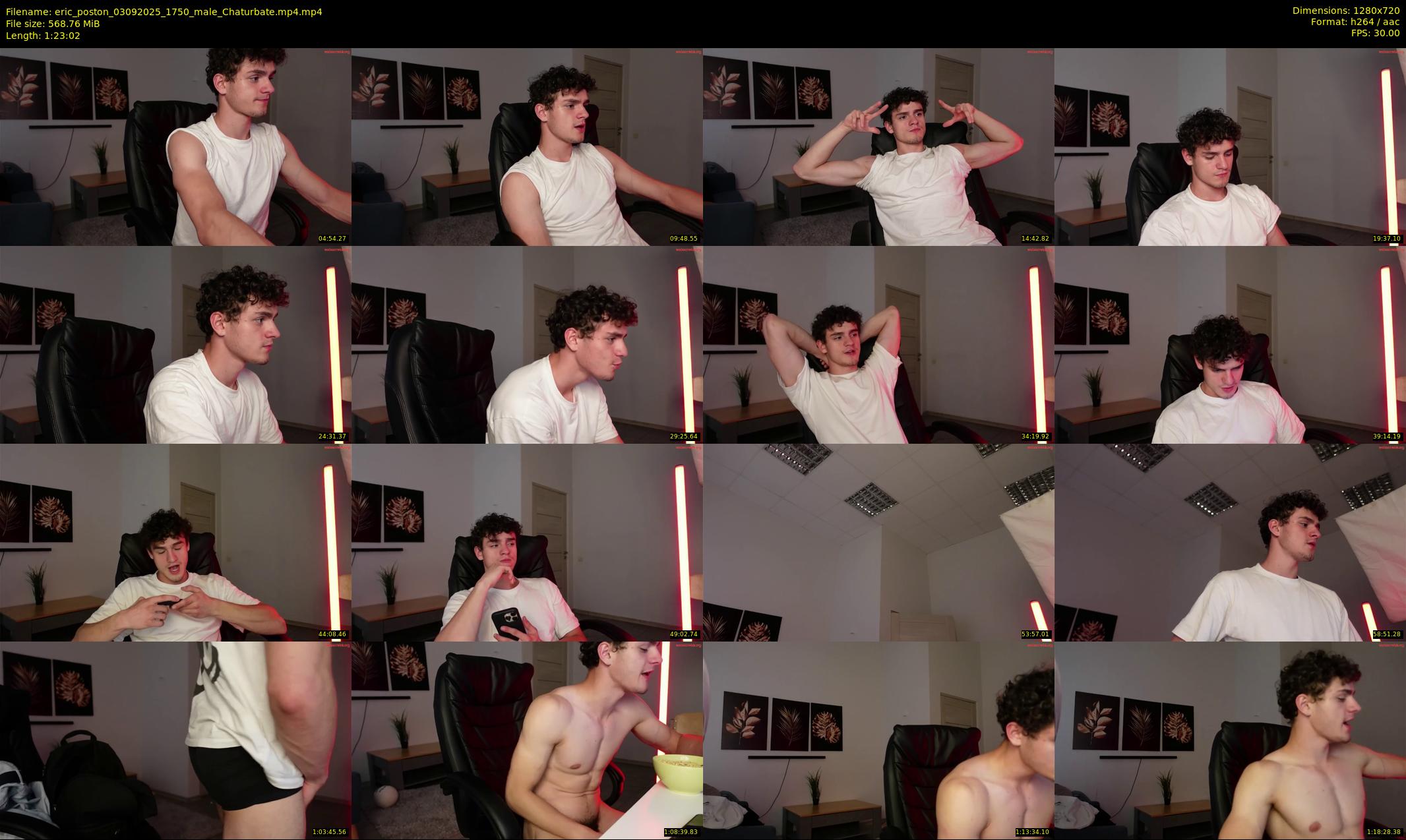 eric_poston — 84 minute Chaturbate male cam show recording, 720p, Sep 3, 2025