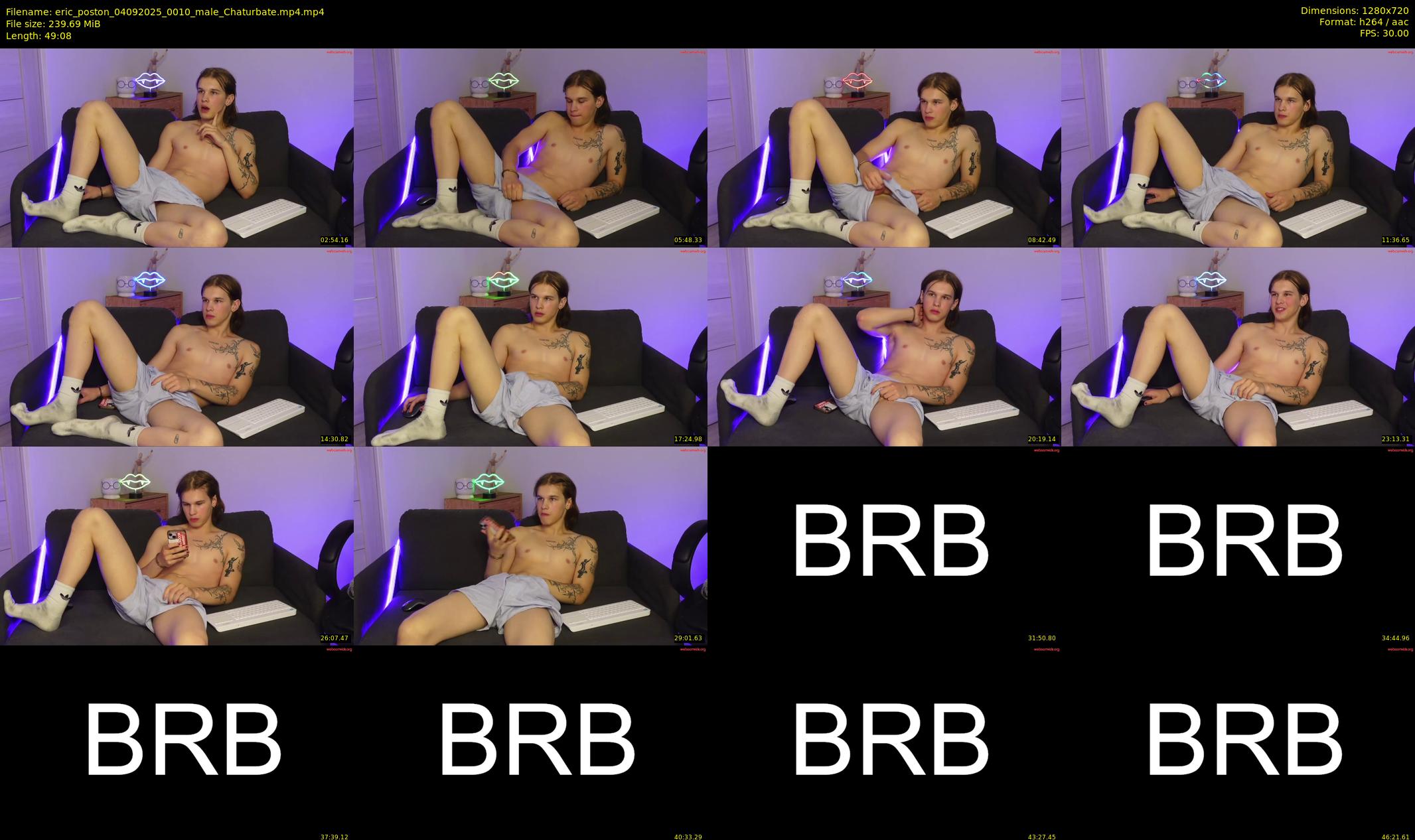 eric_poston — 50 minute Chaturbate male cam show recording, 720p, Sep 4, 2025