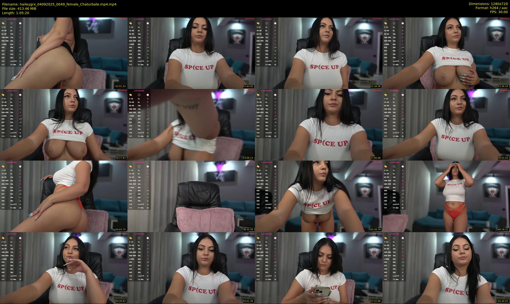 haileygrx — 66 minute Chaturbate female cam show recording, 720p, Sep 4, 2025