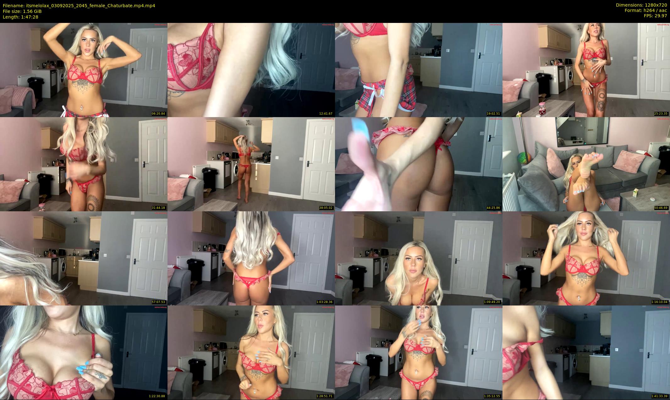 itsmelolax — 108 minute Chaturbate female cam show recording, 720p, Sep 3, 2025