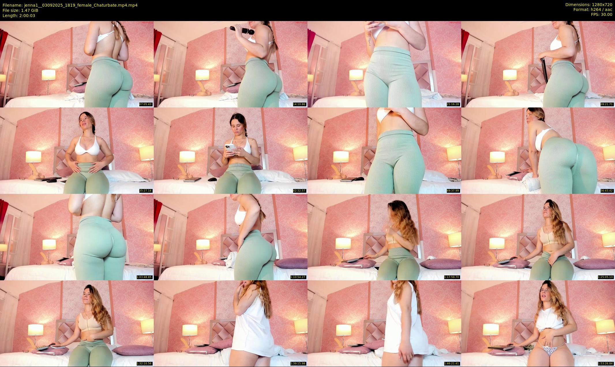 jenna1_ — 121 minute Chaturbate female cam show recording, 720p, Sep 3, 2025