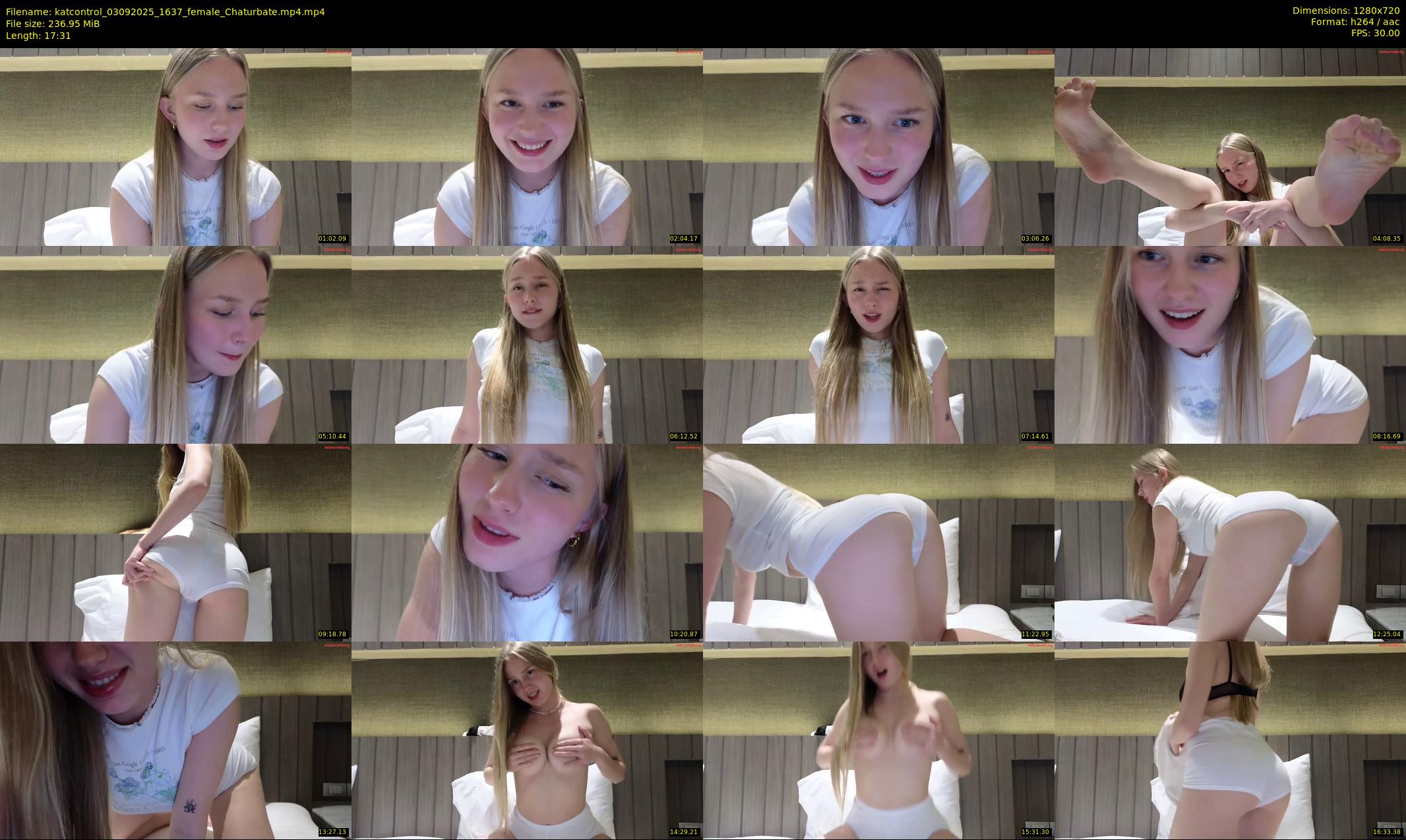 katcontrol — 18 minute Chaturbate female cam show recording, 720p, Sep 3, 2025