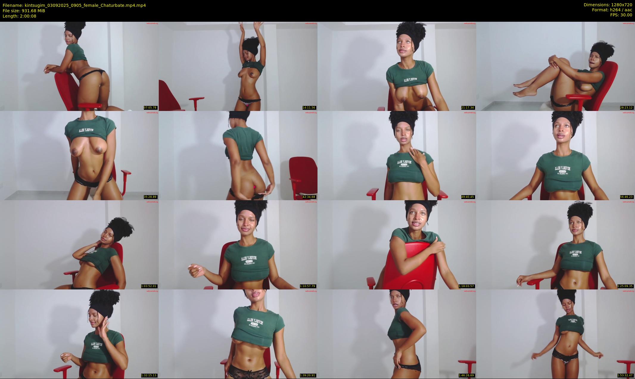 kintsugim — 121 minute Chaturbate female cam show recording, 720p, Sep 3, 2025