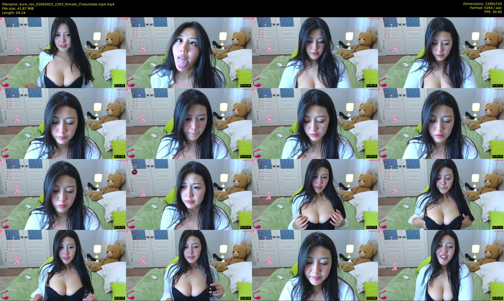 kuro_ren — 5 minute Chaturbate female cam show recording, 720p, Sep 3, 2025