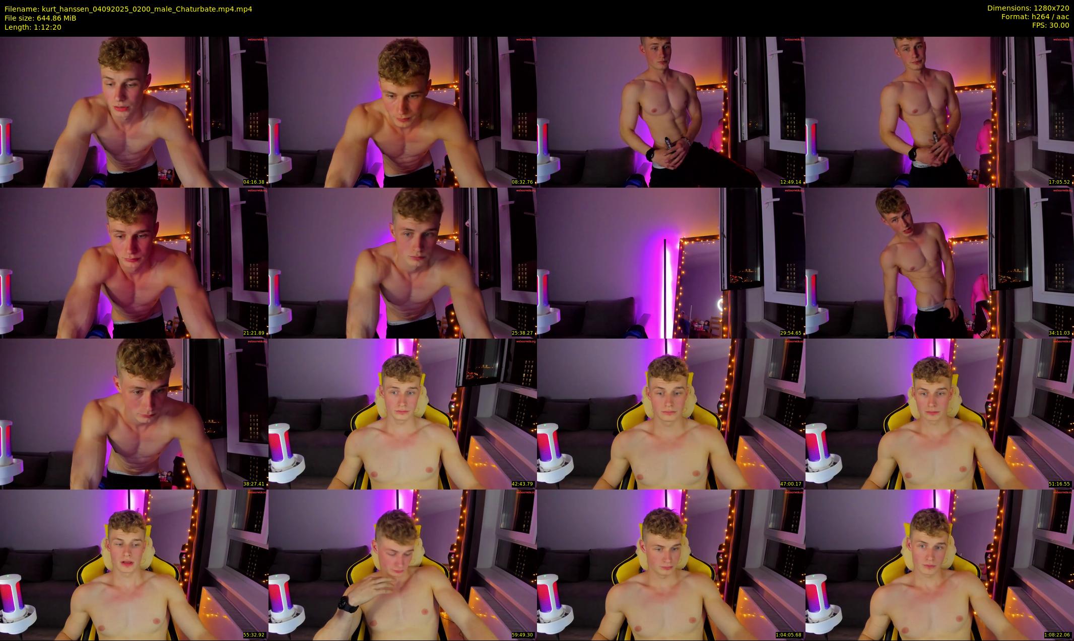 kurt_hanssen — 73 minute Chaturbate male cam show recording, 720p, Sep 4, 2025