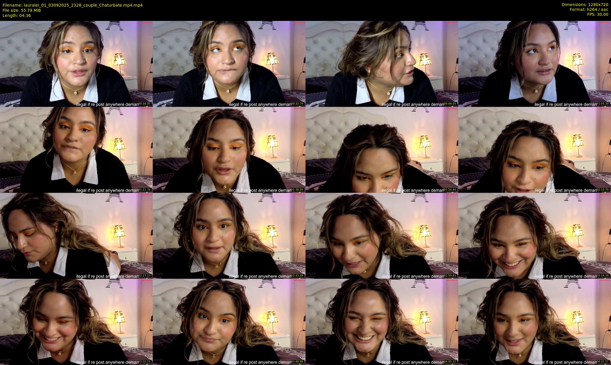 lauralei_01 — 5 minute Chaturbate couple cam show recording, 720p, Sep 3, 2025