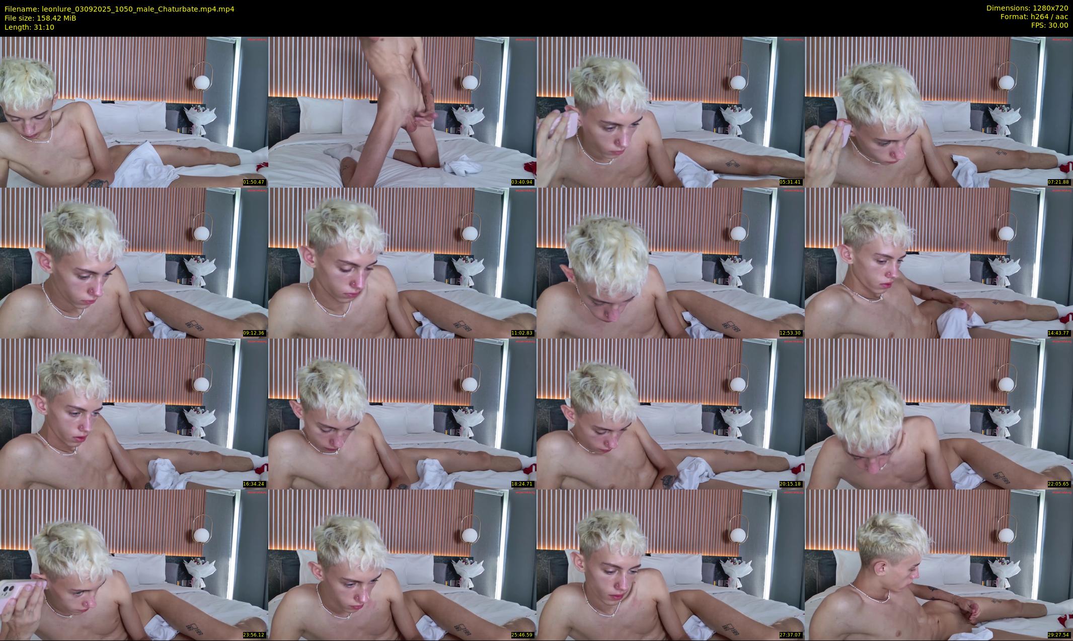 leonlure — 32 minute Chaturbate male cam show recording, 720p, Sep 3, 2025