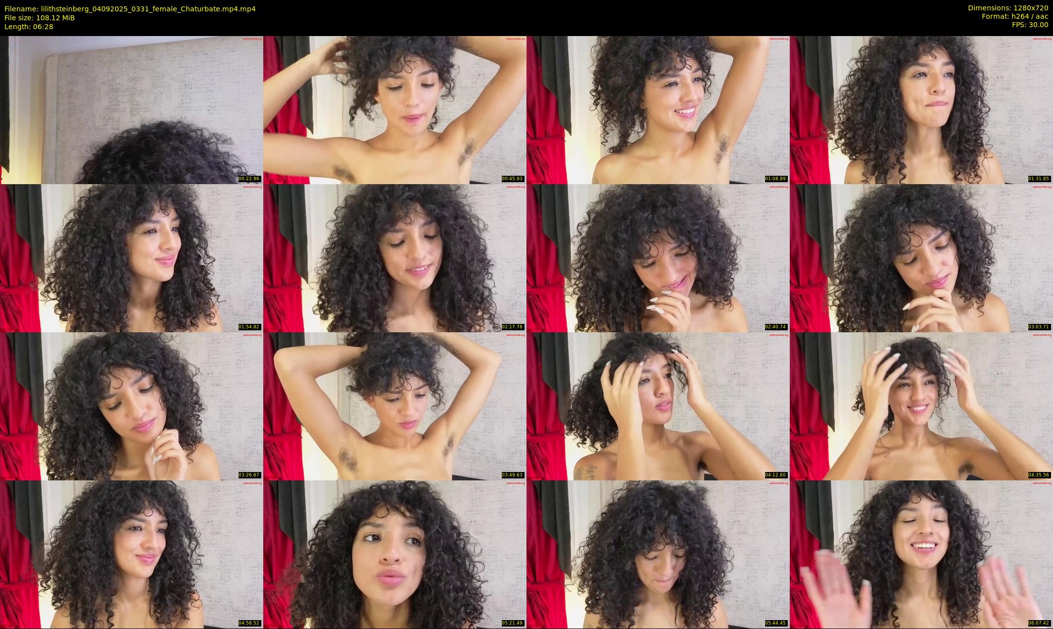 lilithsteinberg — 7 minute Chaturbate female cam show recording, 720p, Sep 4, 2025