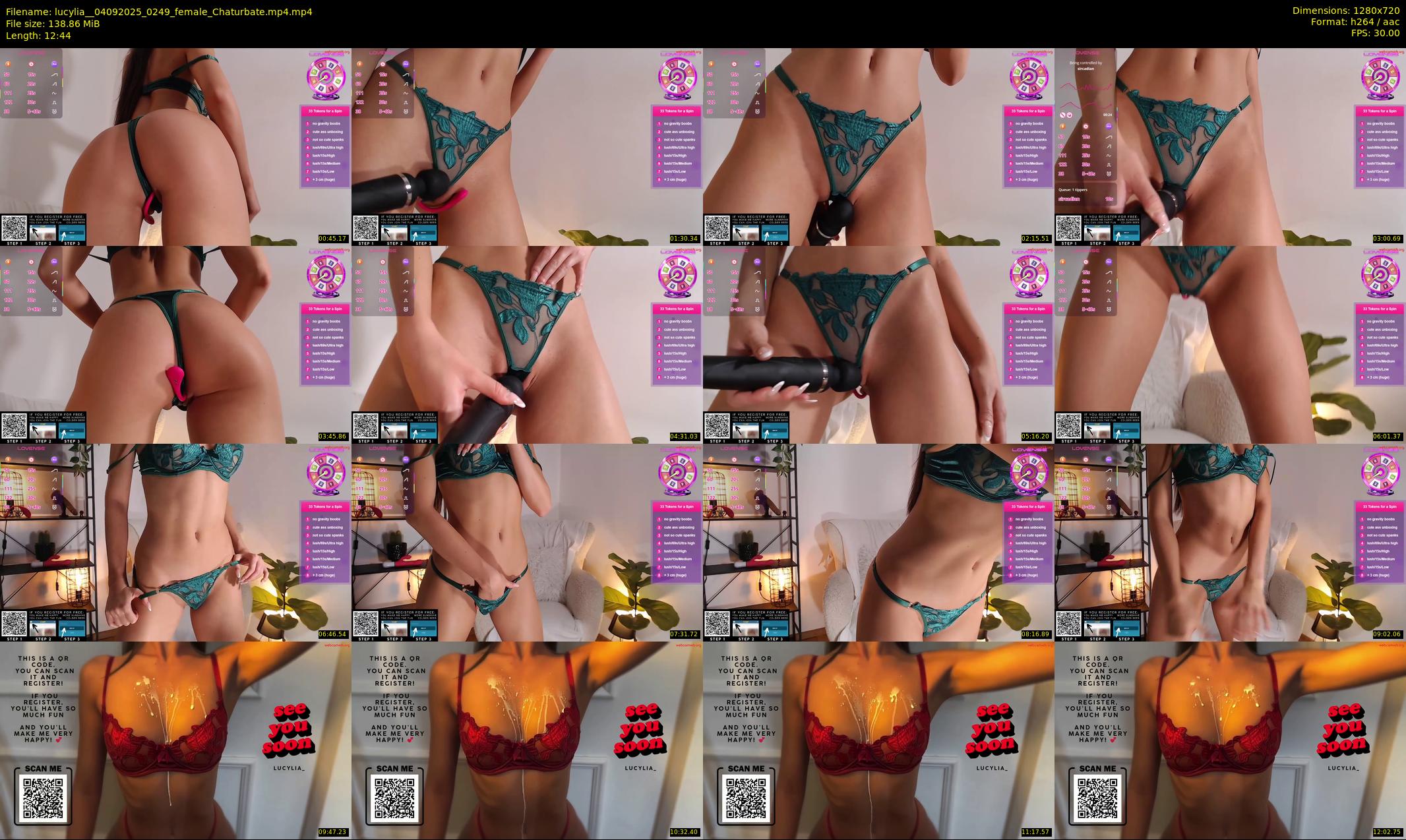 lucylia_ — 13 minute Chaturbate female cam show recording, 720p, Sep 4, 2025