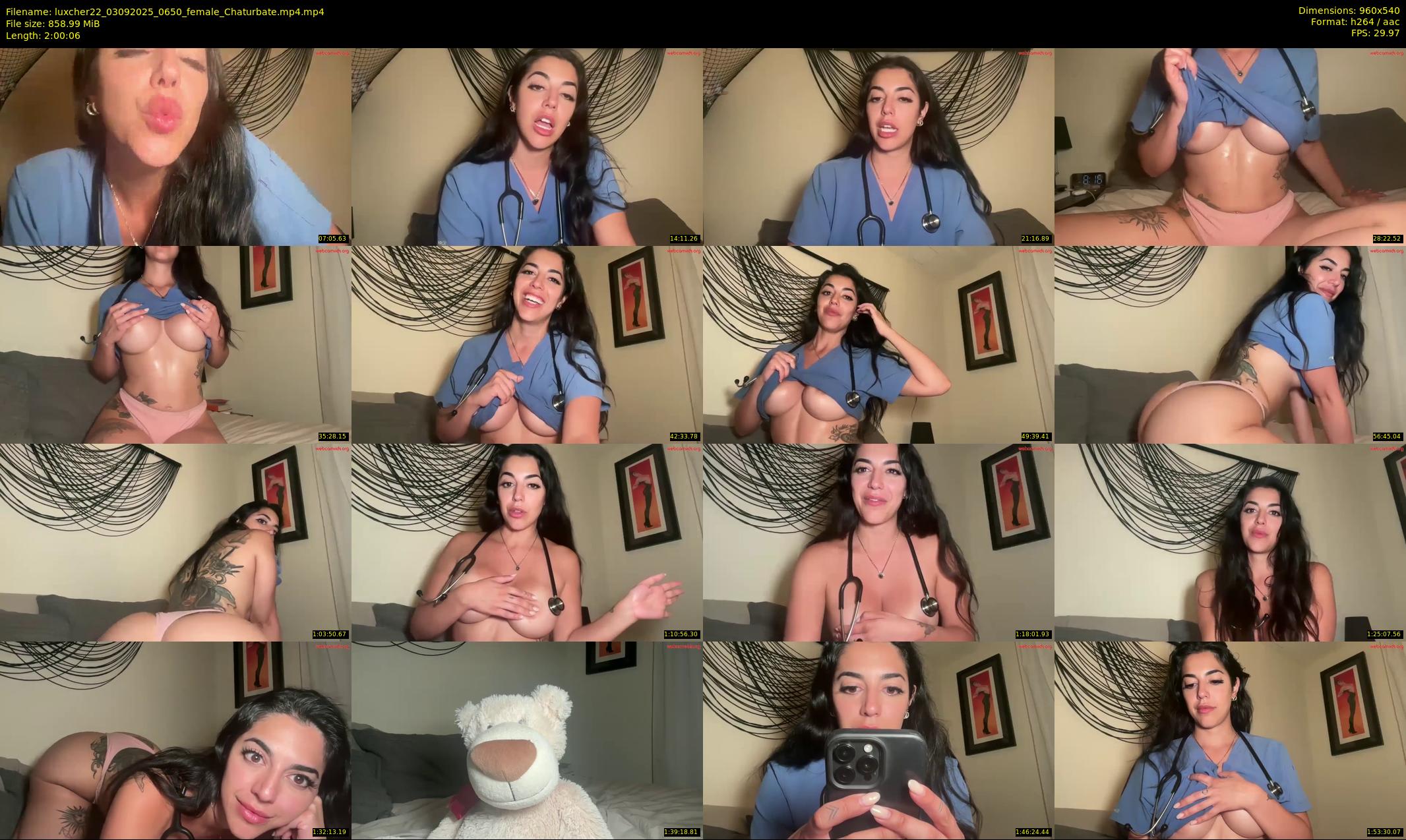 luxcher22 — 121 minute Chaturbate female cam show recording, 480p, Sep 3, 2025