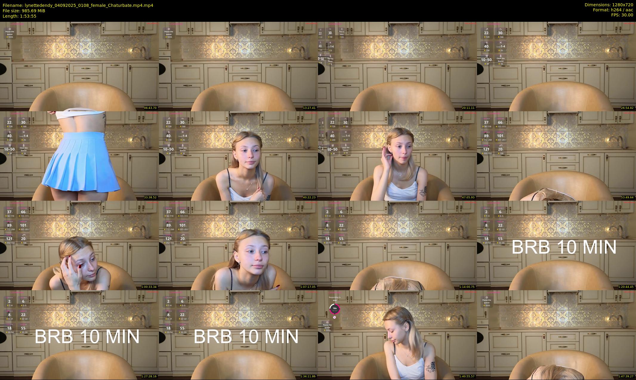 lynettedendy — 114 minute Chaturbate female cam show recording, 720p, Sep 4, 2025