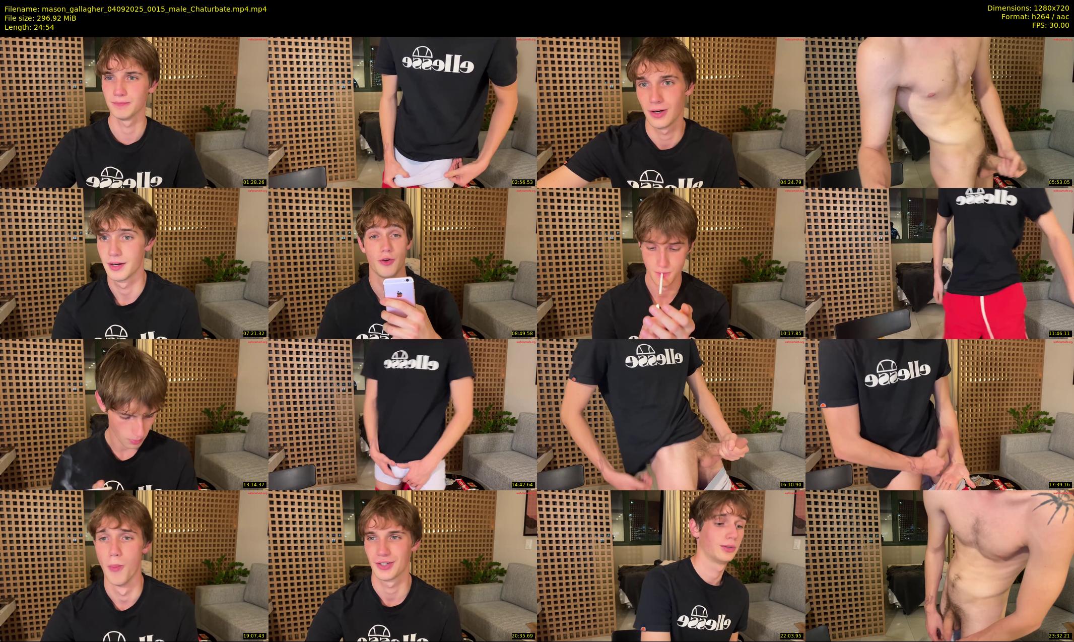 mason_gallagher — 25 minute Chaturbate male cam show recording, 720p, Sep 4, 2025