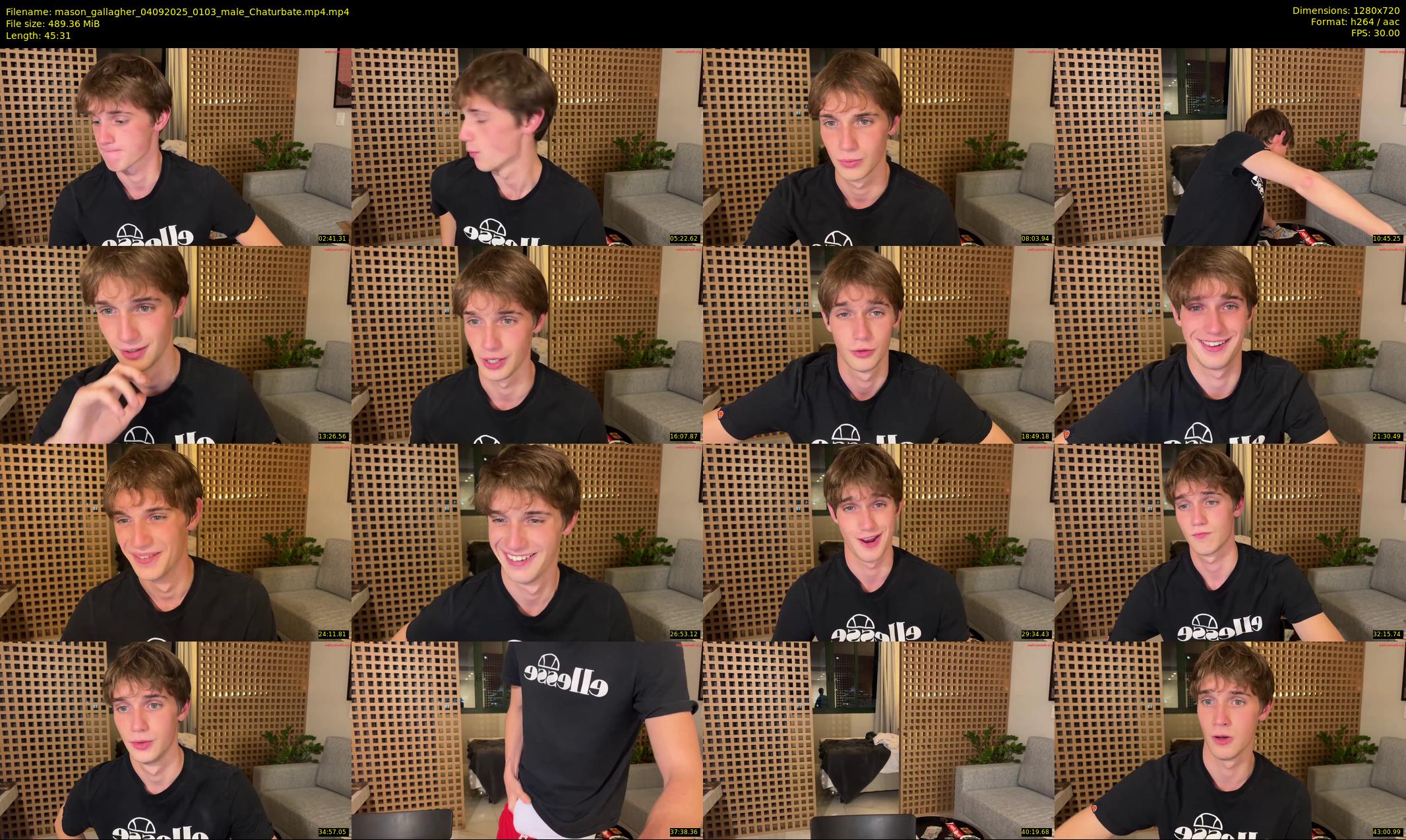 mason_gallagher — 46 minute Chaturbate male cam show recording, 720p, Sep 4, 2025