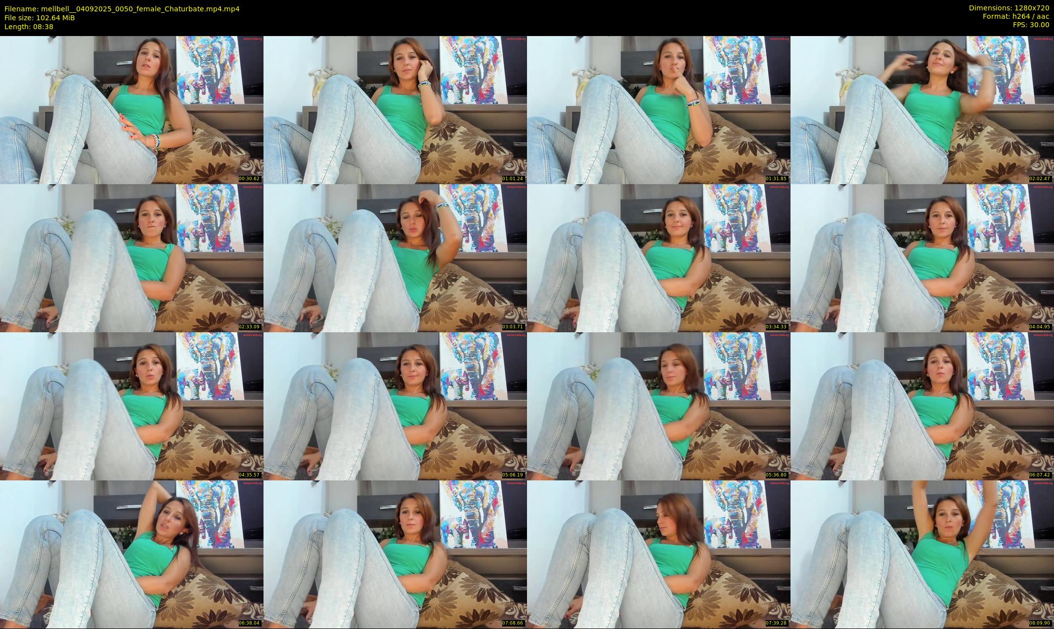 mellbell_ — 9 minute Chaturbate female cam show recording, 720p, Sep 4, 2025