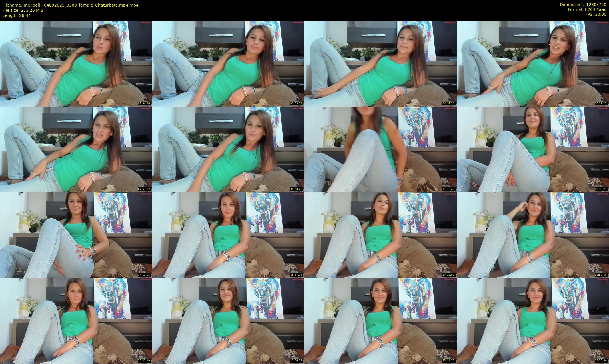 mellbell_ — 27 minute Chaturbate female cam show recording, 720p, Sep 4, 2025