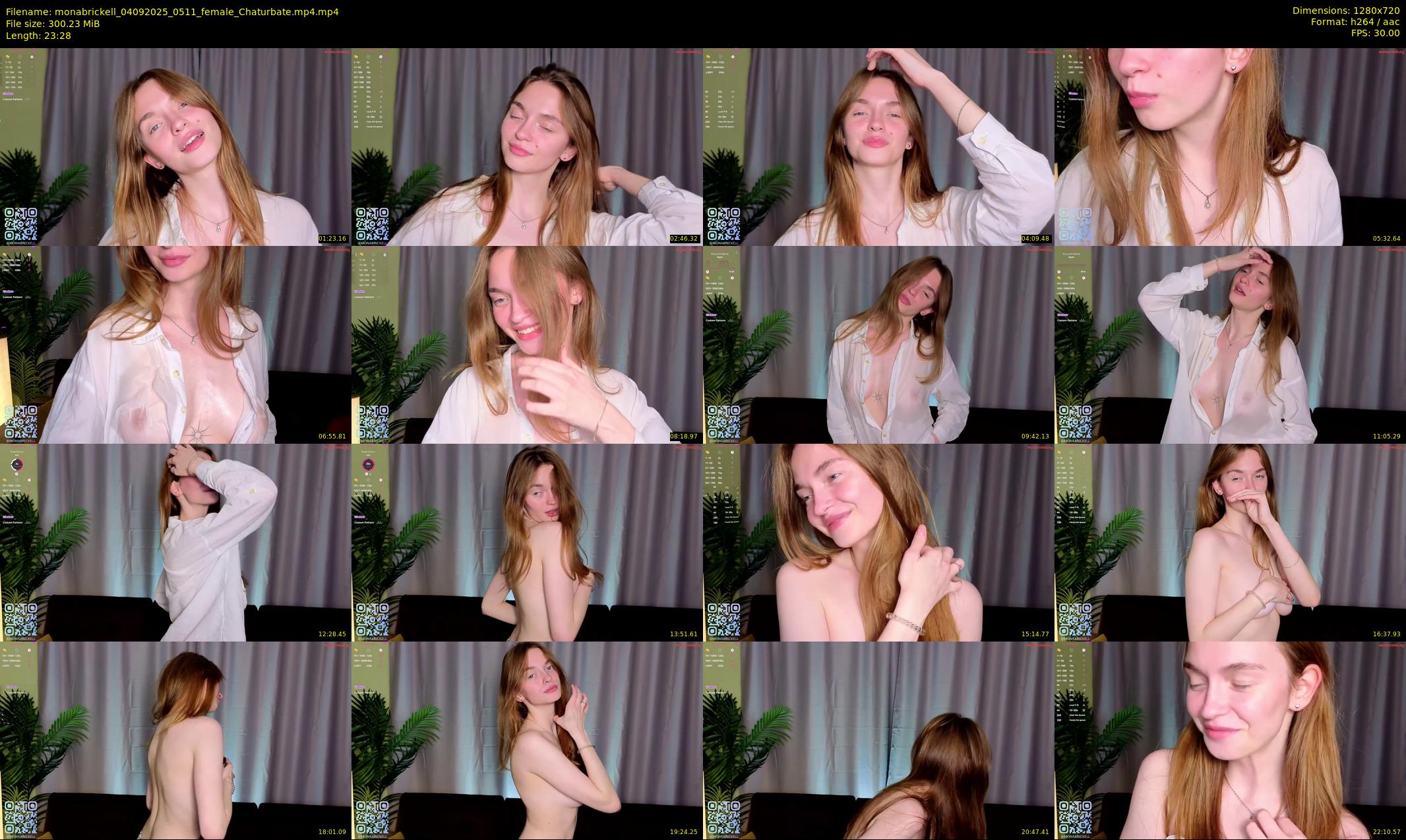 monabrickell — 24 minute Chaturbate female cam show recording, 720p, Sep 4, 2025