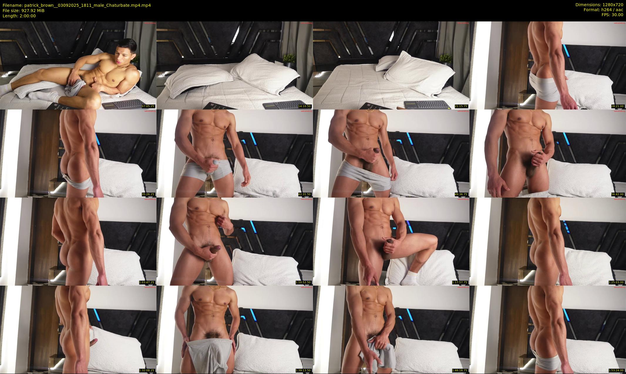 patrick_brown_ — 120 minute Chaturbate male cam show recording, 720p, Sep 3, 2025