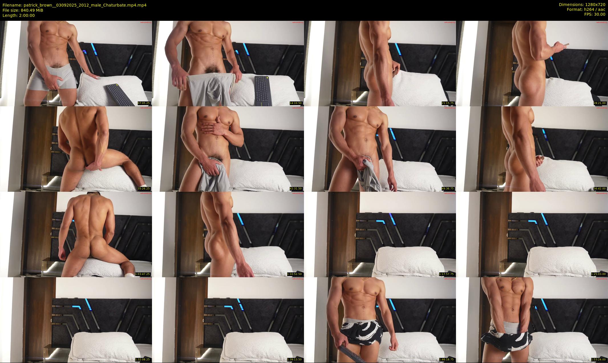 patrick_brown_ — 120 minute Chaturbate male cam show recording, 720p, Sep 3, 2025