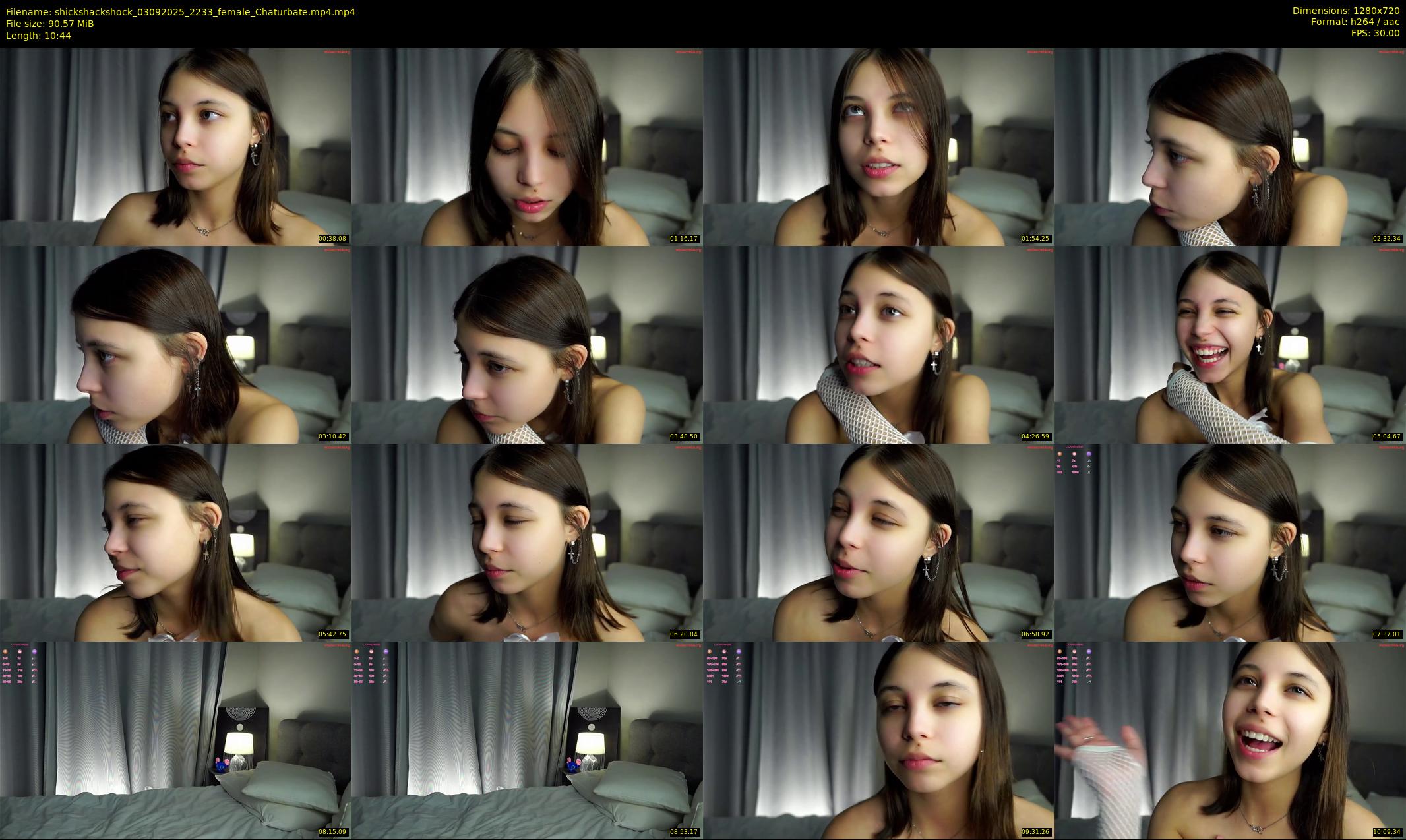 shickshackshock — 11 minute Chaturbate female cam show recording, 720p, Sep 3, 2025
