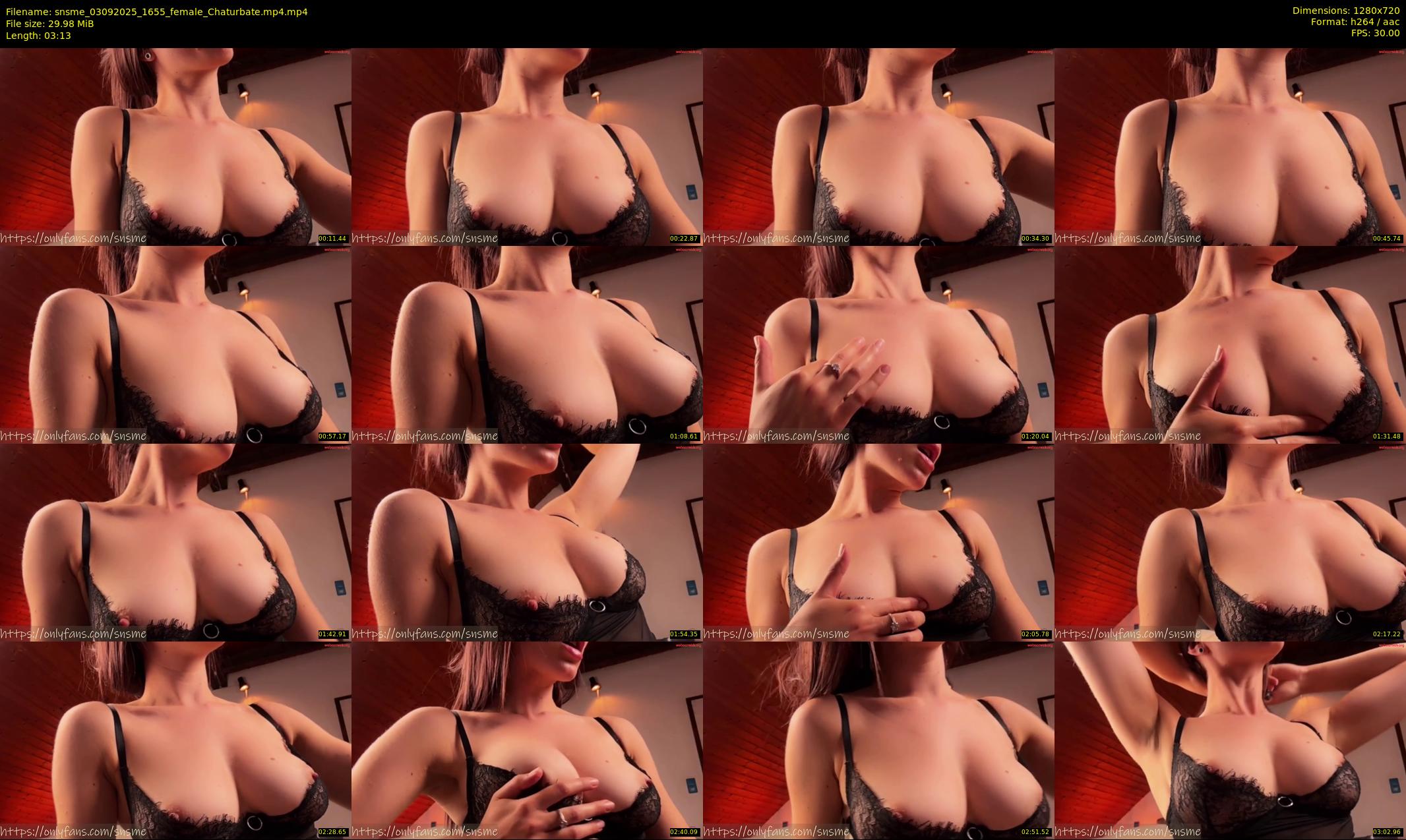 snsme — 4 minute Chaturbate female cam show recording, 720p, Sep 3, 2025