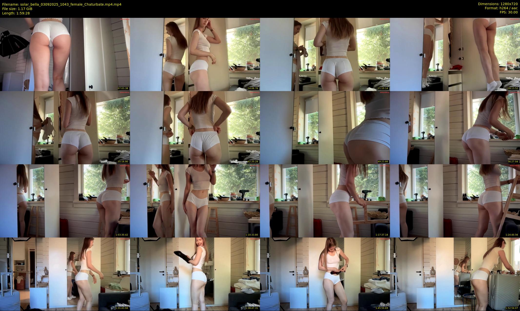 solar_bella — 120 minute Chaturbate female cam show recording, 720p, Sep 3, 2025