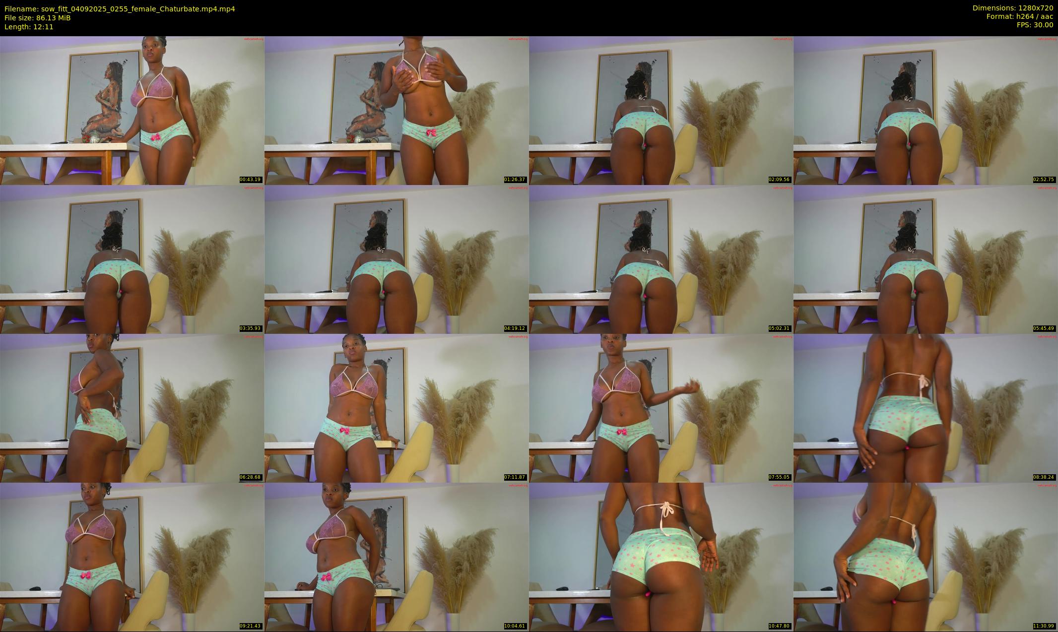 sow_fitt — 13 minute Chaturbate female cam show recording, 720p, Sep 4, 2025