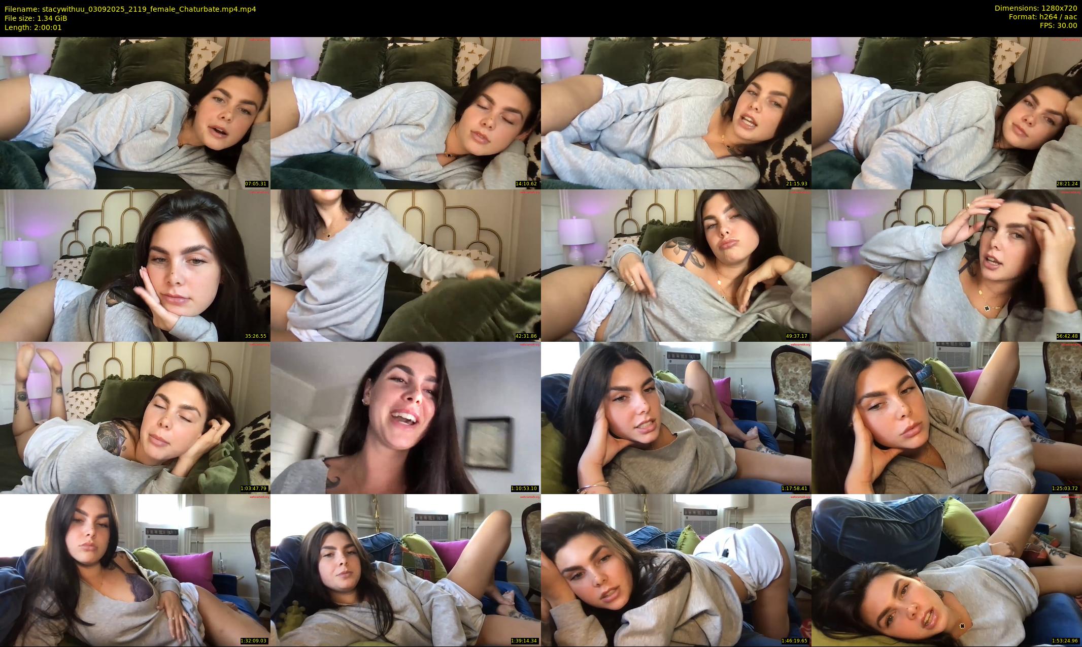 stacywithuu — 121 minute Chaturbate female cam show recording, 720p, Sep 3, 2025