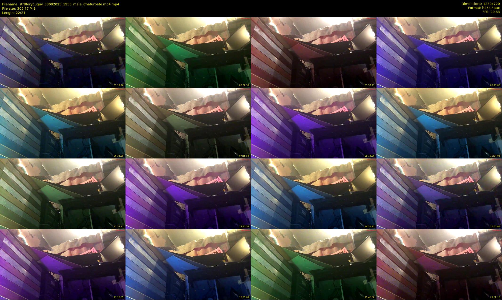 str8foryouguy — 23 minute Chaturbate male cam show recording, 720p, Sep 3, 2025