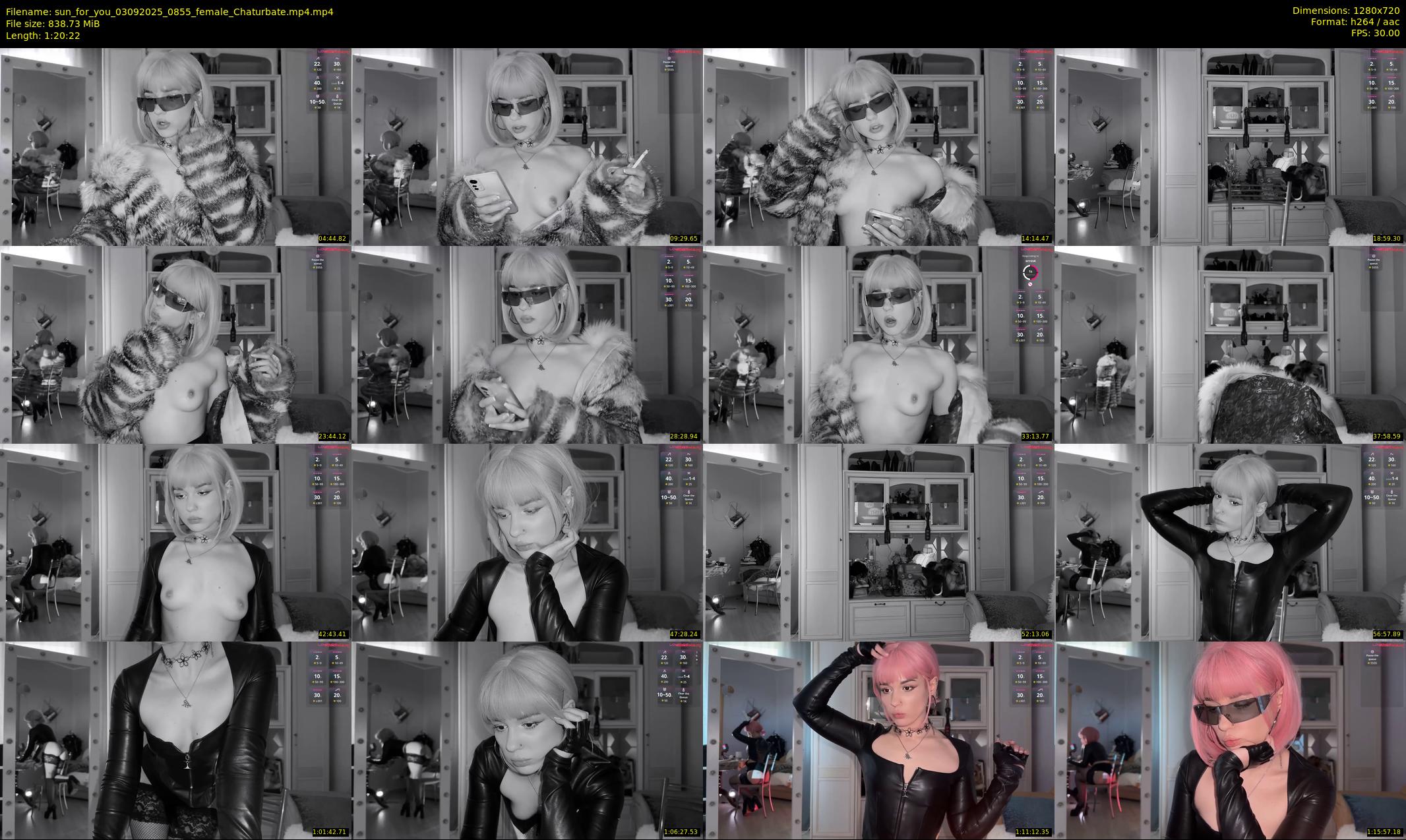 sun_for_you — 81 minute Chaturbate female cam show recording, 720p, Sep 3, 2025