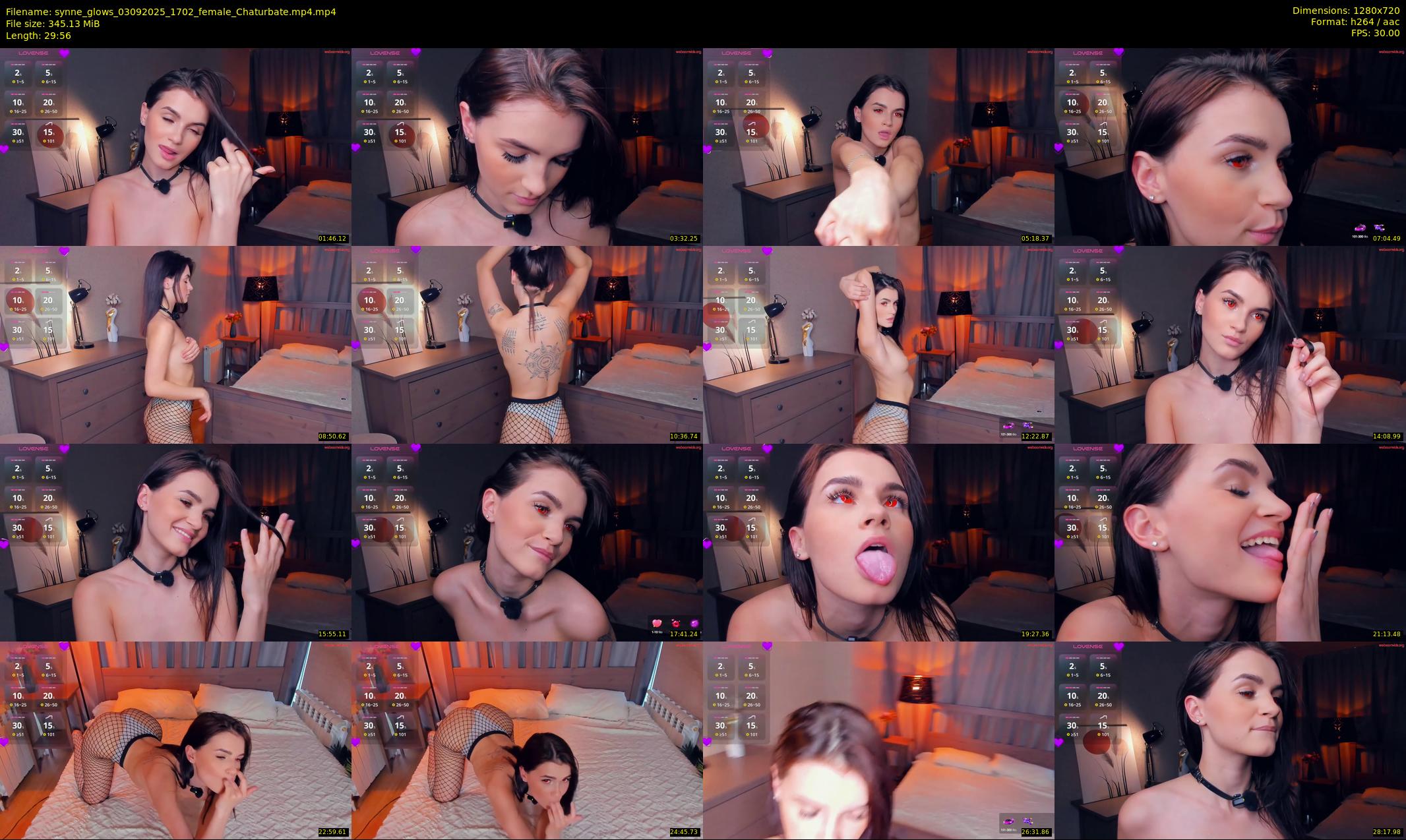 synne_glows — 30 minute Chaturbate female cam show recording, 720p, Sep 3, 2025