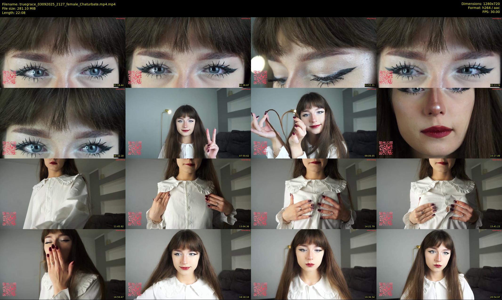 truegrace — 23 minute Chaturbate female cam show recording, 720p, Sep 3, 2025