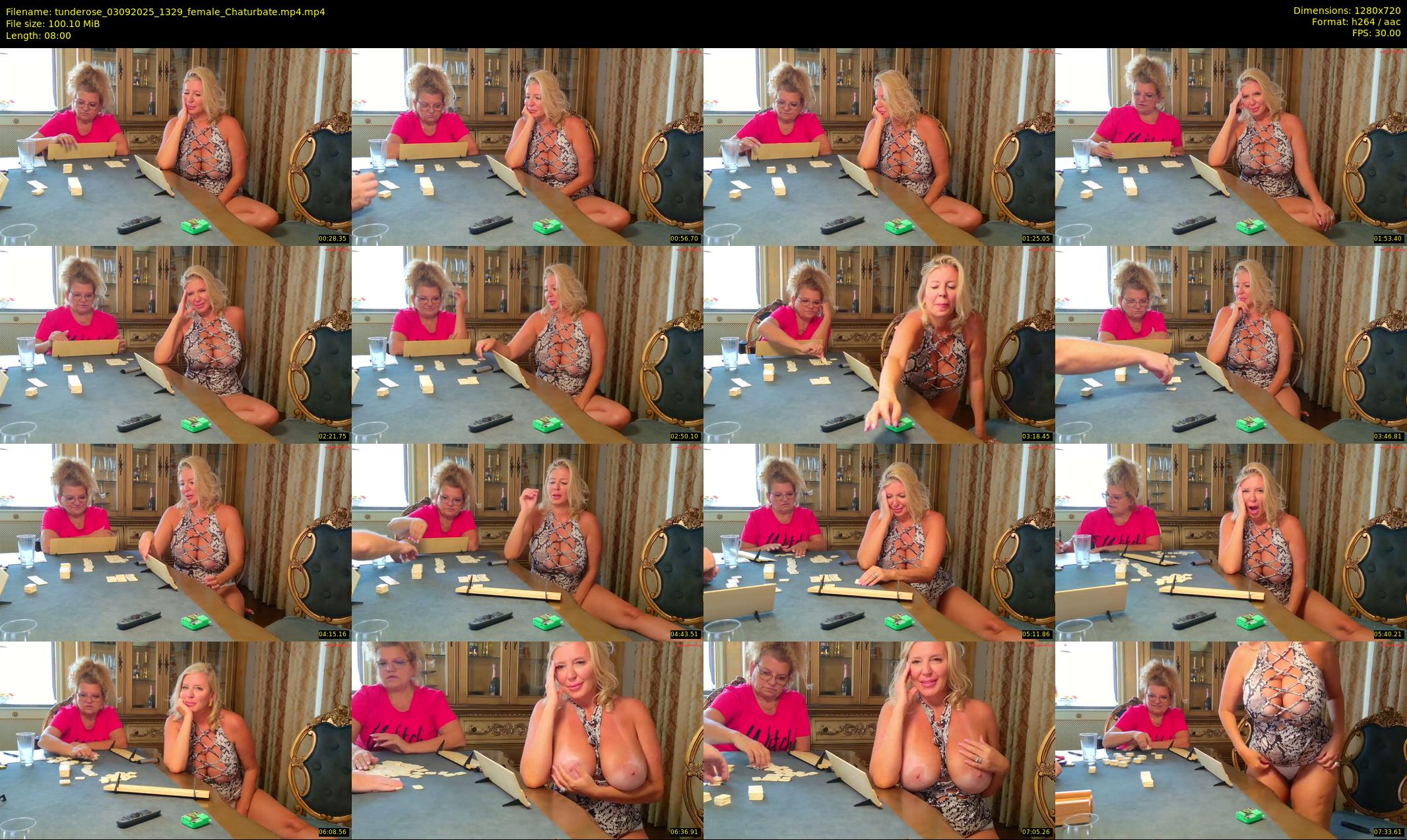 tunderose — 8 minute Chaturbate female cam show recording, 720p, Sep 3, 2025