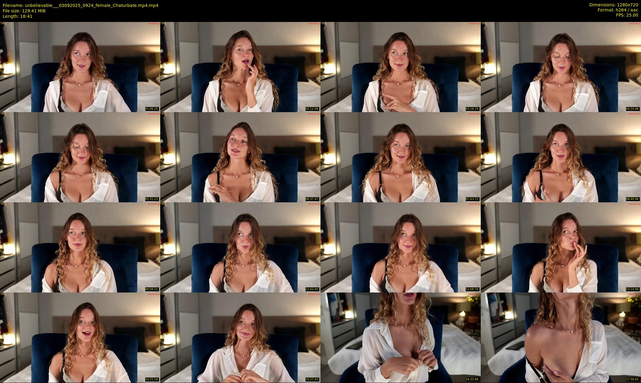 unbelievable__ — 19 minute Chaturbate female cam show recording, 720p, Sep 3, 2025