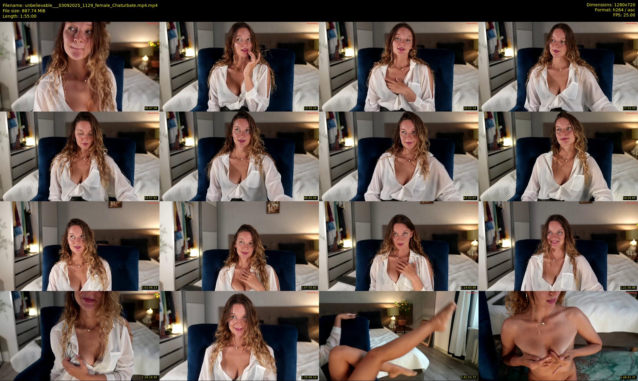 unbelievable__ — 115 minute Chaturbate female cam show recording, 720p, Sep 3, 2025