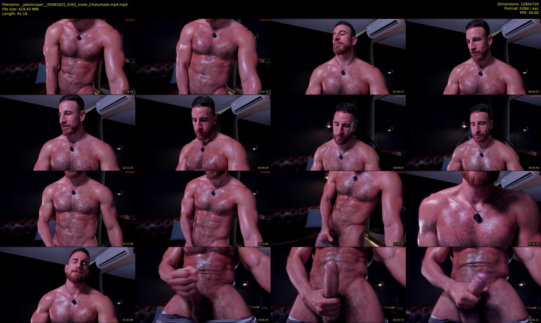 _adamcoper_ — 42 minute Chaturbate male cam show recording, 720p, Sep 5, 2025