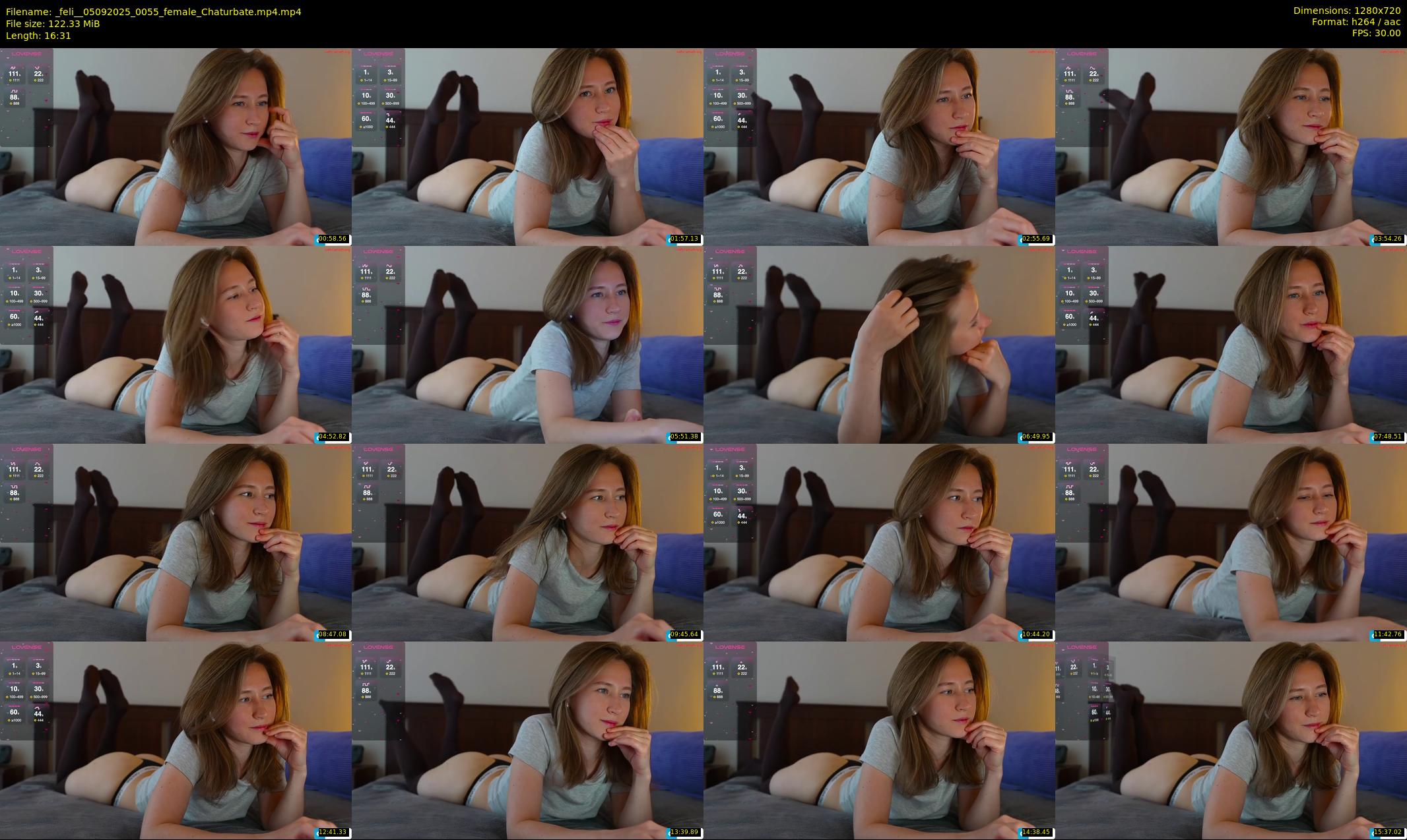 _feli_ — 17 minute Chaturbate female cam show recording, 720p, Sep 5, 2025