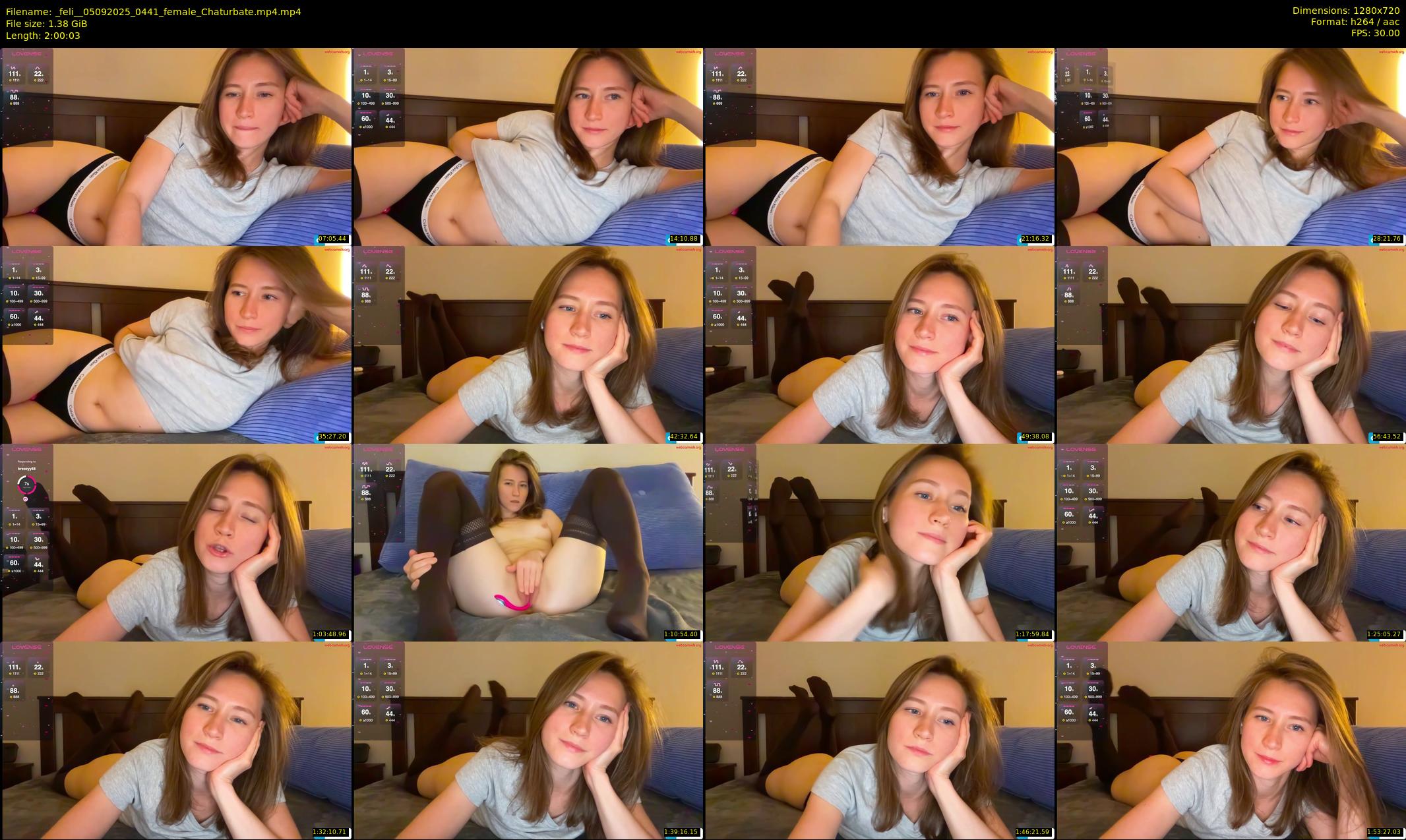 _feli_ — 121 minute Chaturbate female cam show recording, 720p, Sep 5, 2025